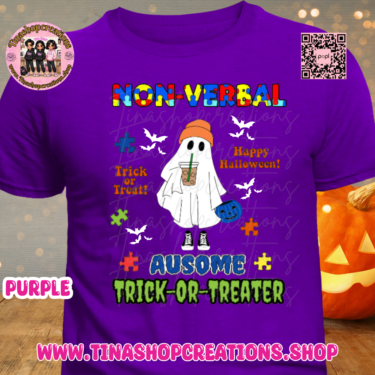 Autism Nonverbal Trick or treater Spooky