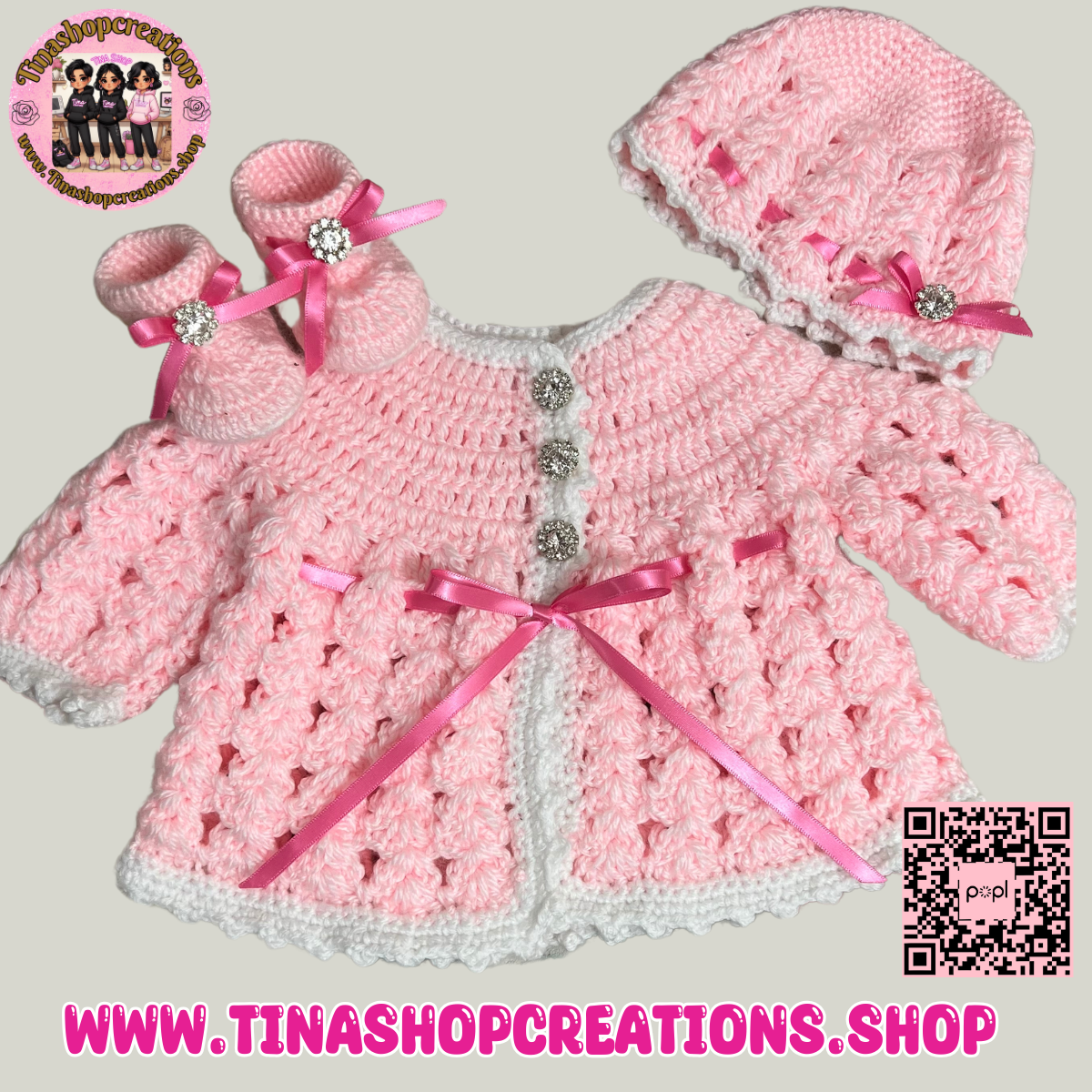 Baby girl Cardigan set