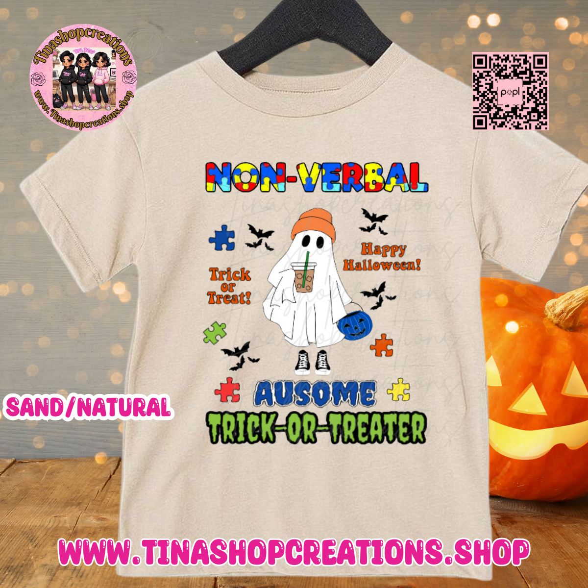 Autism Nonverbal Trick or treater Spooky