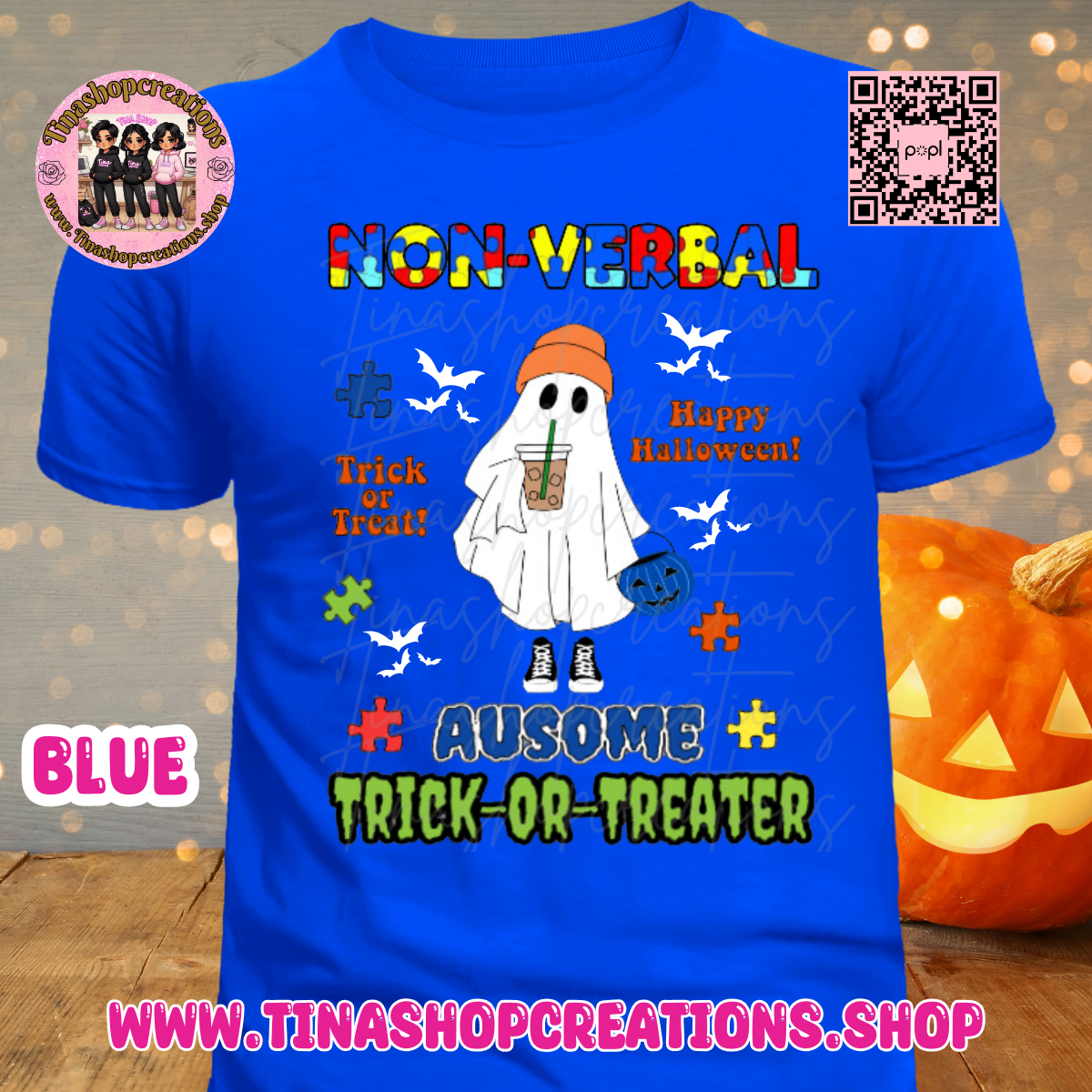 Autism Nonverbal Trick or treater Spooky