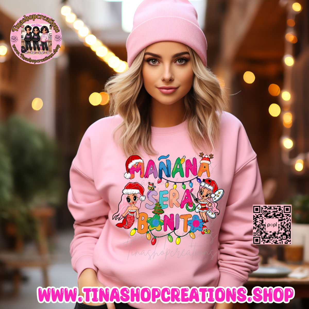 Merry Christmas Apparel - Inspirado en el álbum Mañana Será Bonito de Karol G - Camiseta navideña, sudadera, sudadera con capucha