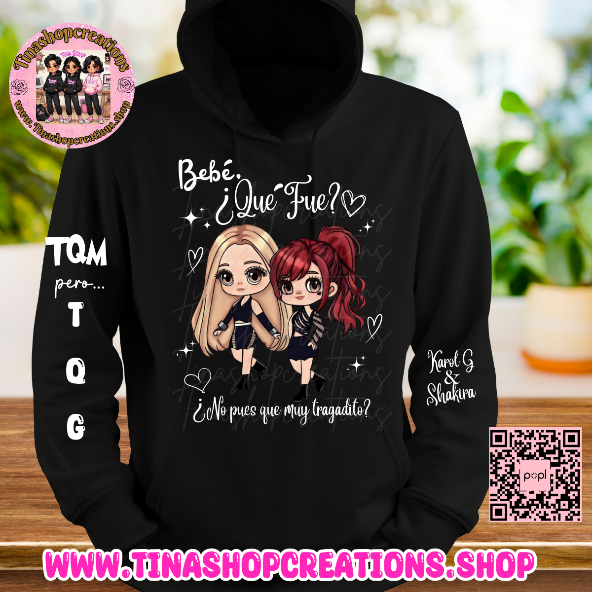 Traje inspirado en TQG, Karol G y Shakira