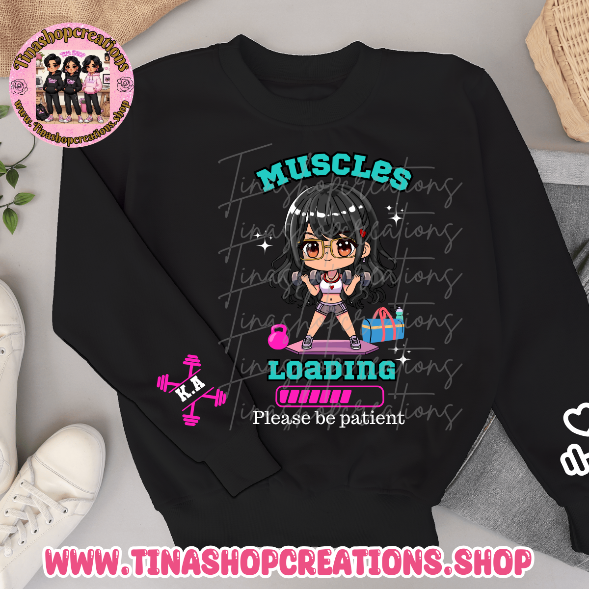 Muscle Loading Girl Version