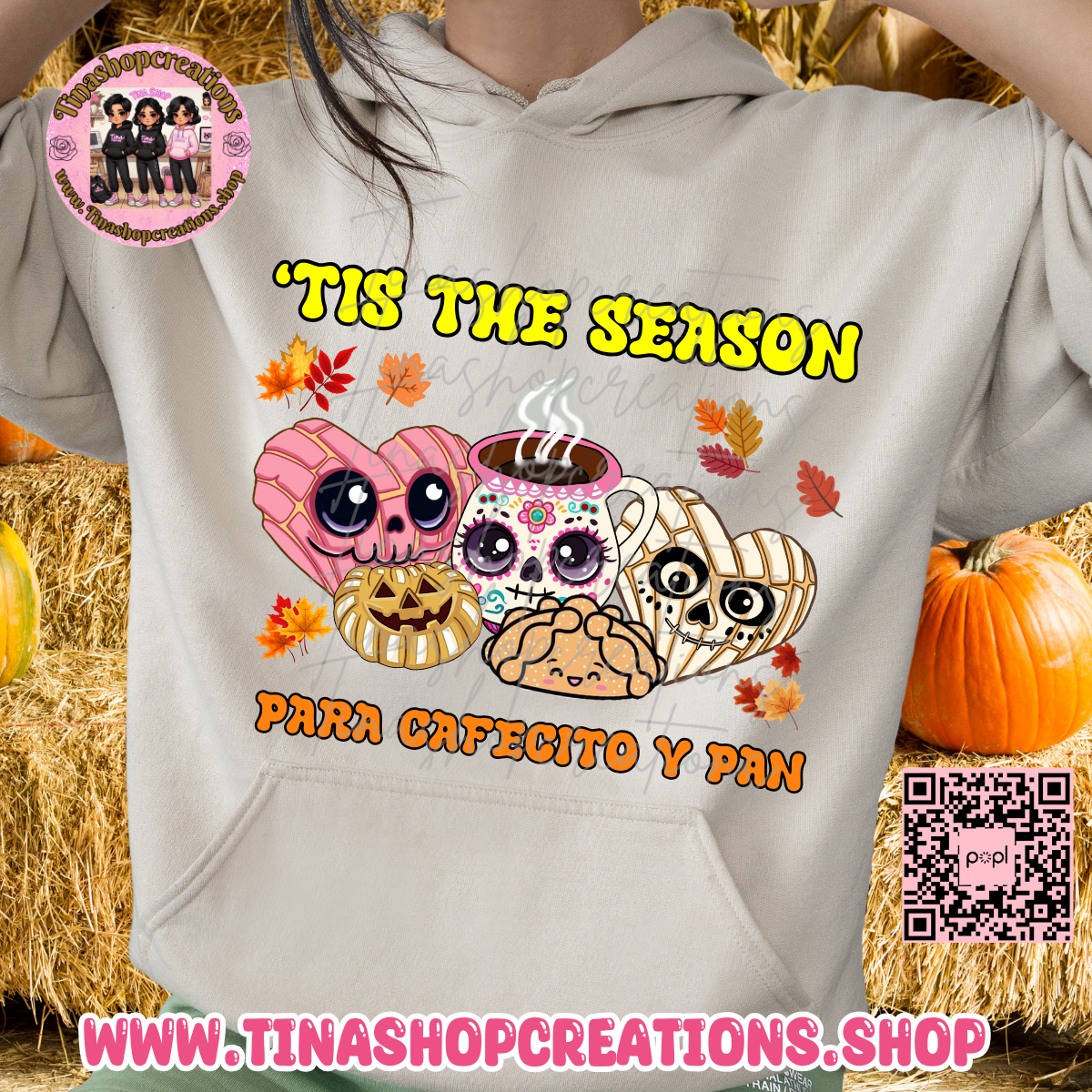 'Tis the Season Latina Shirt | Spanish Coffee Lover Gift | Concha Tee