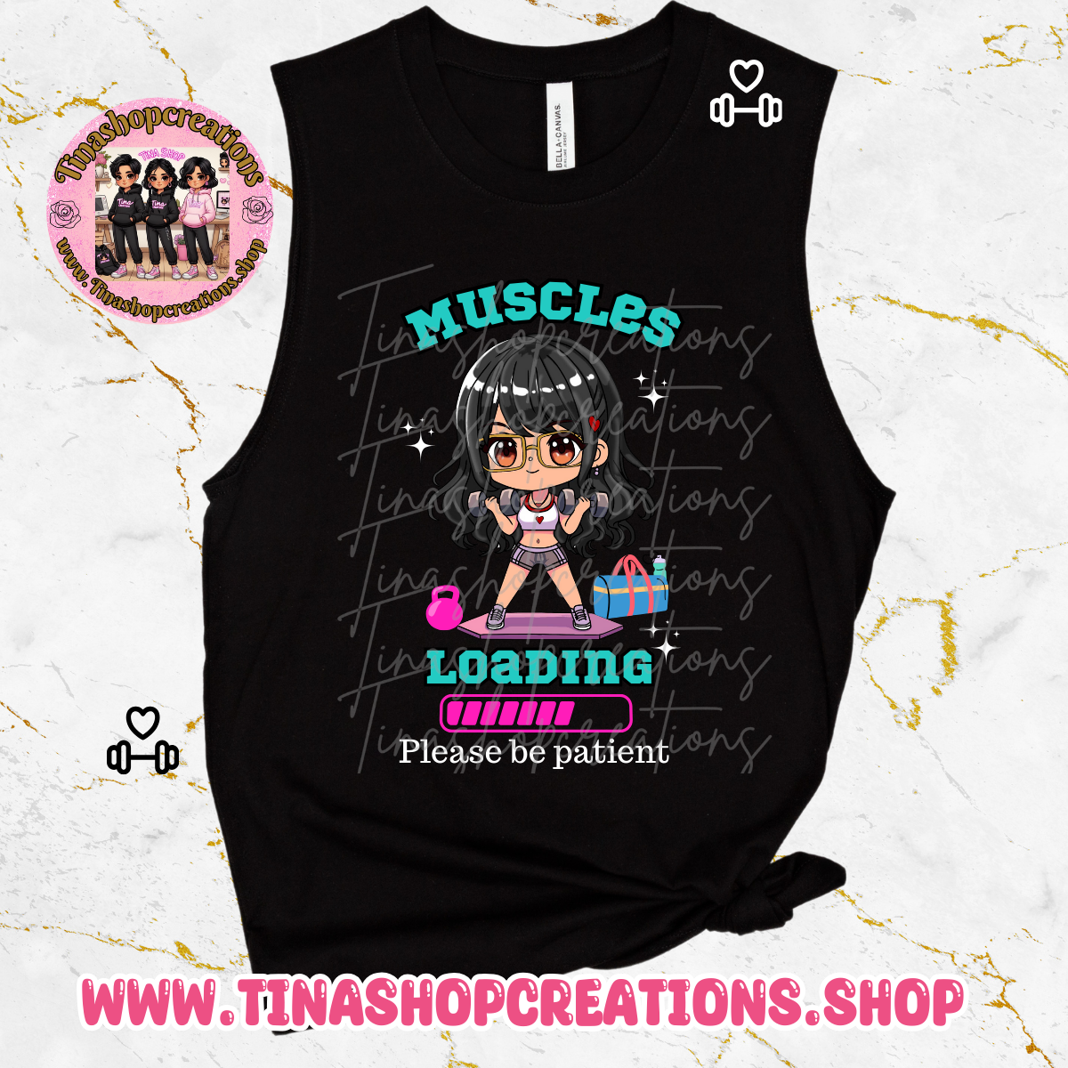 Muscle Loading Girl Version
