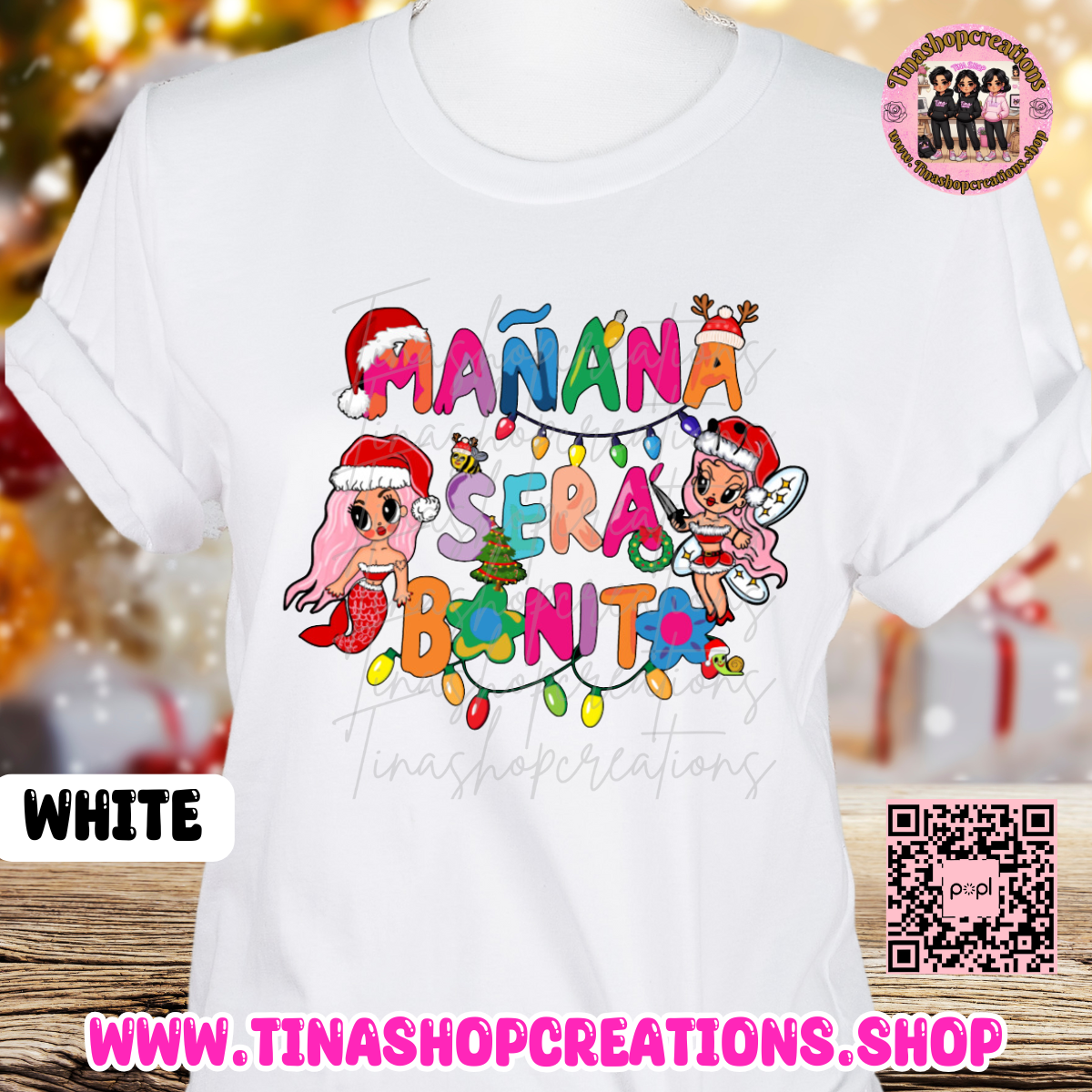 Merry Christmas Apparel - Inspirado en el álbum Mañana Será Bonito de Karol G - Camiseta navideña, sudadera, sudadera con capucha