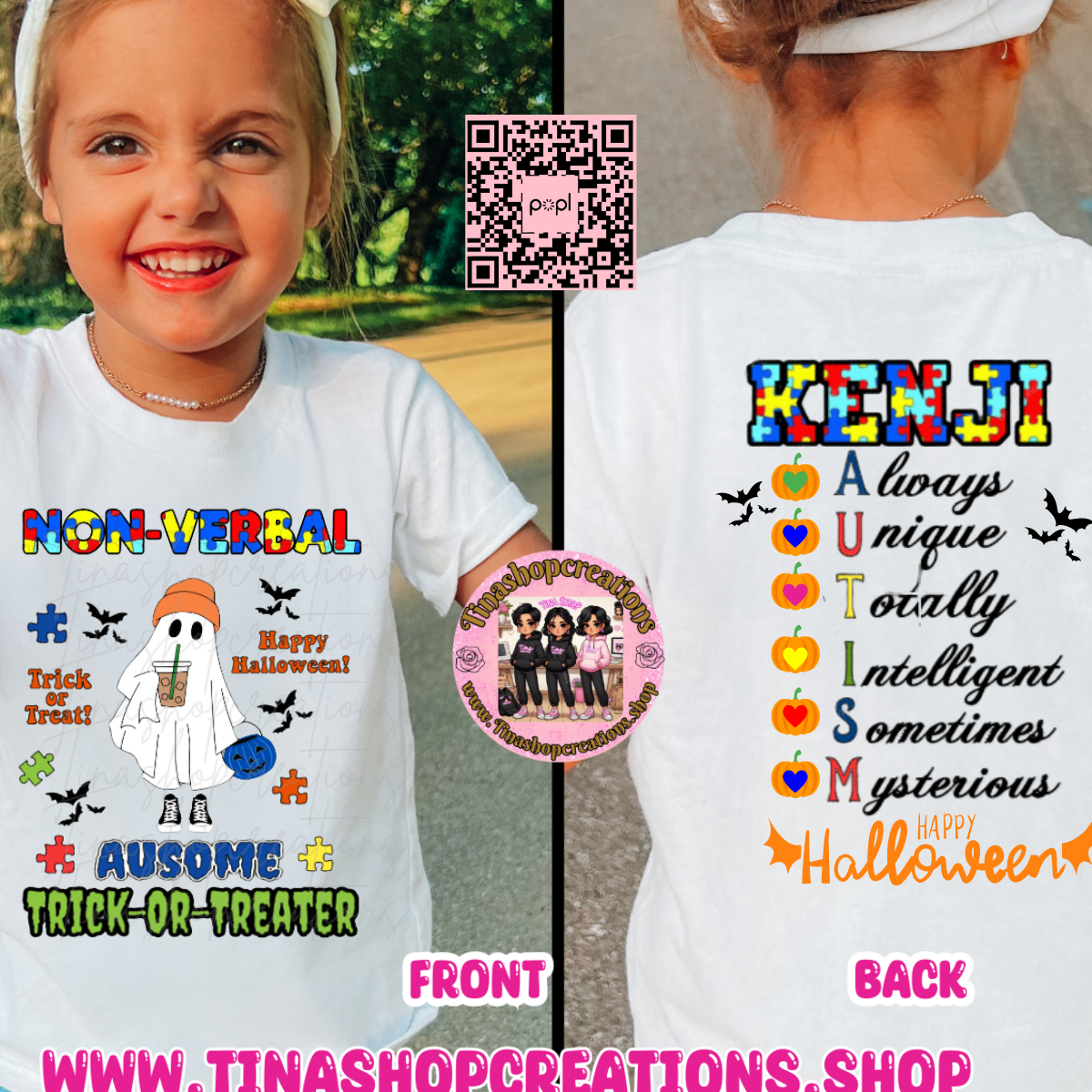 Autism Nonverbal Trick or treater Spooky