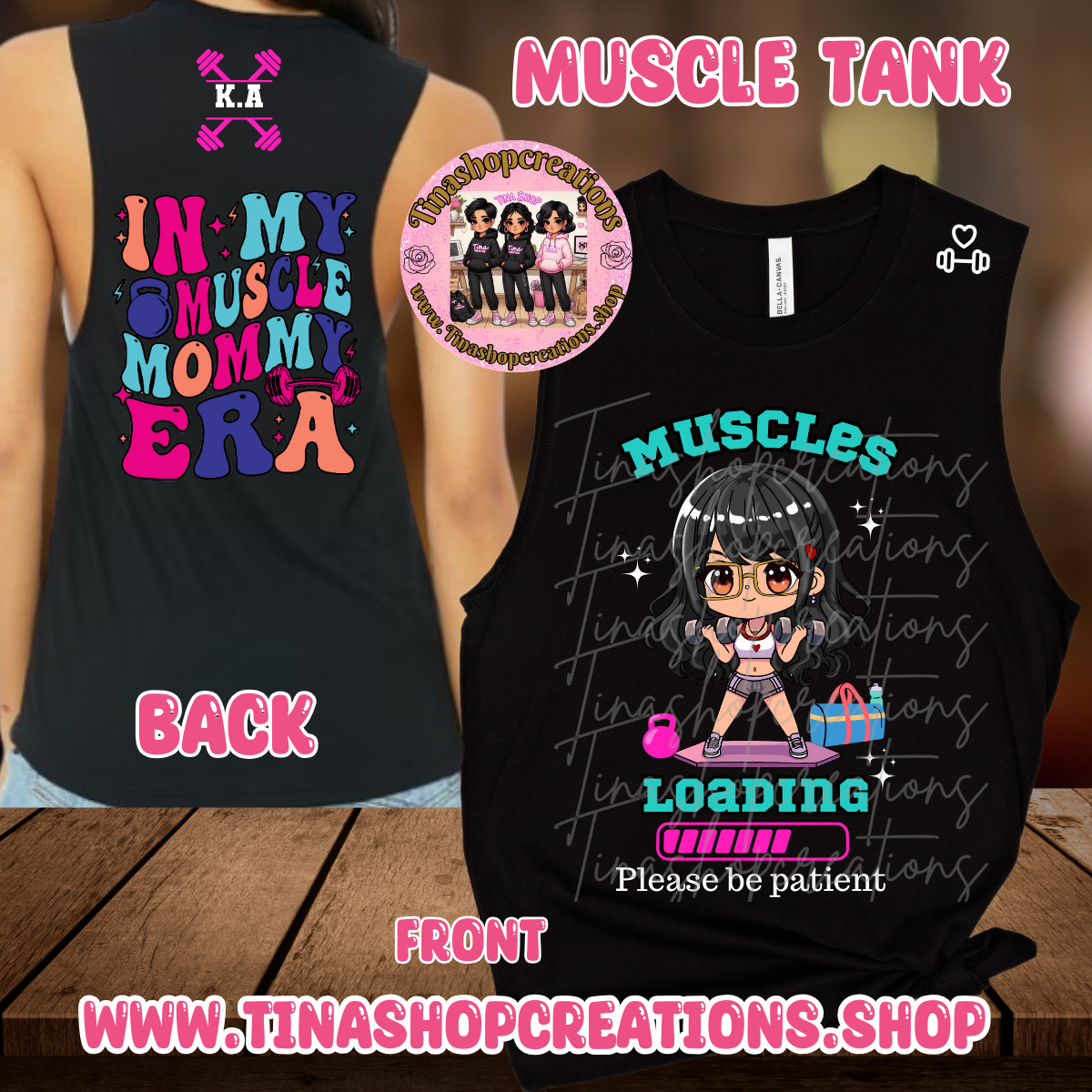 Muscle Loading Girl Version