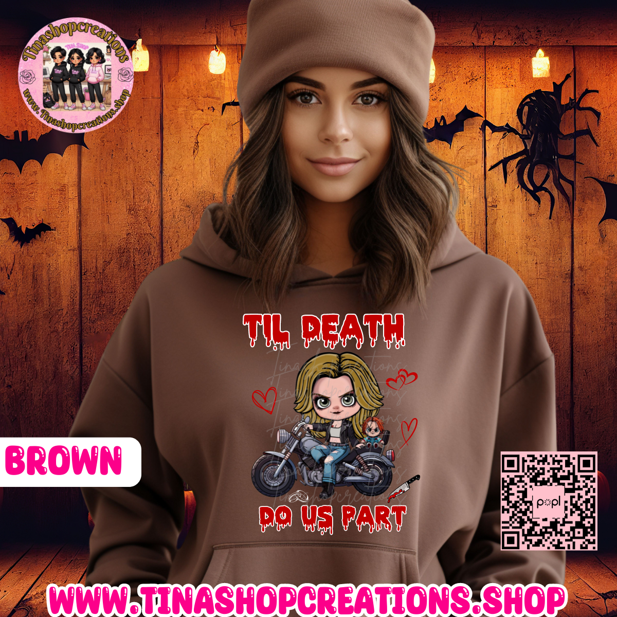 Gorro fantasma con hojas de otoño y calabaza: ropa acogedora de otoño para los amantes de las especias de calabaza, las especias de calabaza y las vibraciones de otoño.