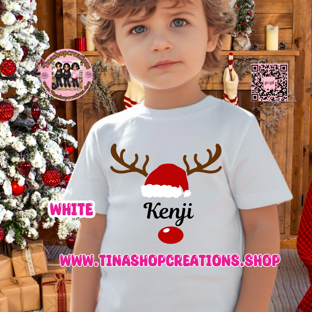 Reindeer Family Matching Christmas Shirts- Custom Shirts