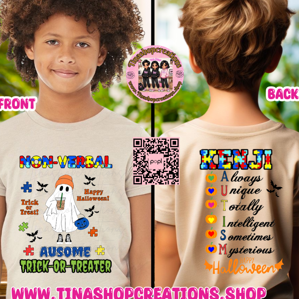Autism Nonverbal Trick or treater Spooky