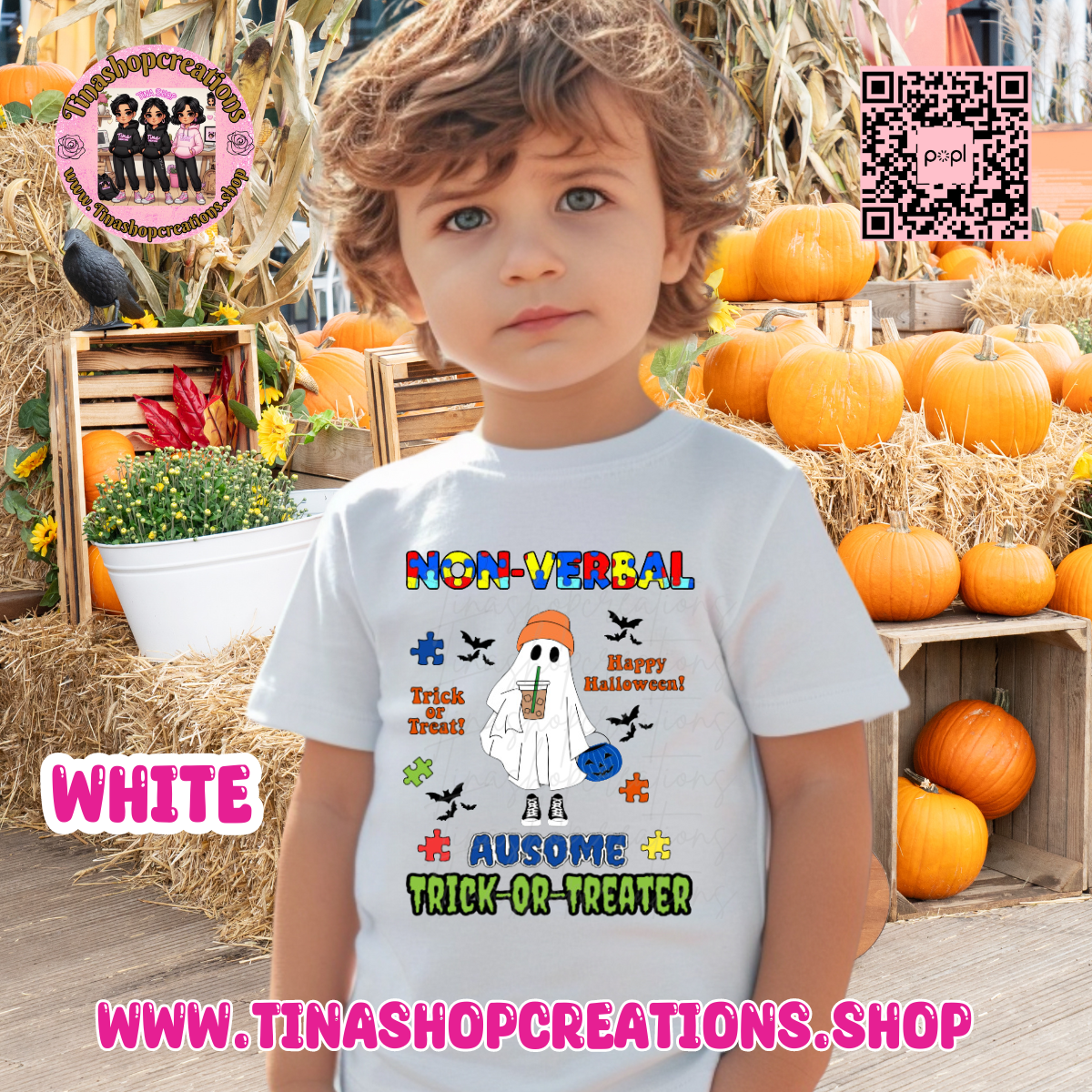 Autism Nonverbal Trick or treater Spooky