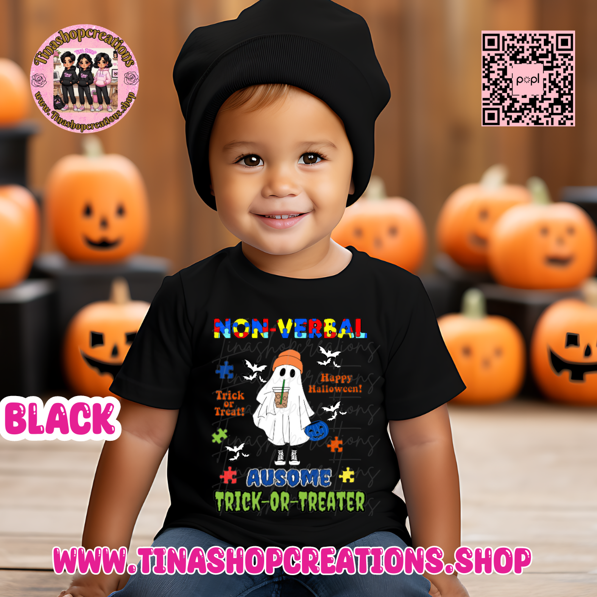 Autism Nonverbal Trick or treater Spooky