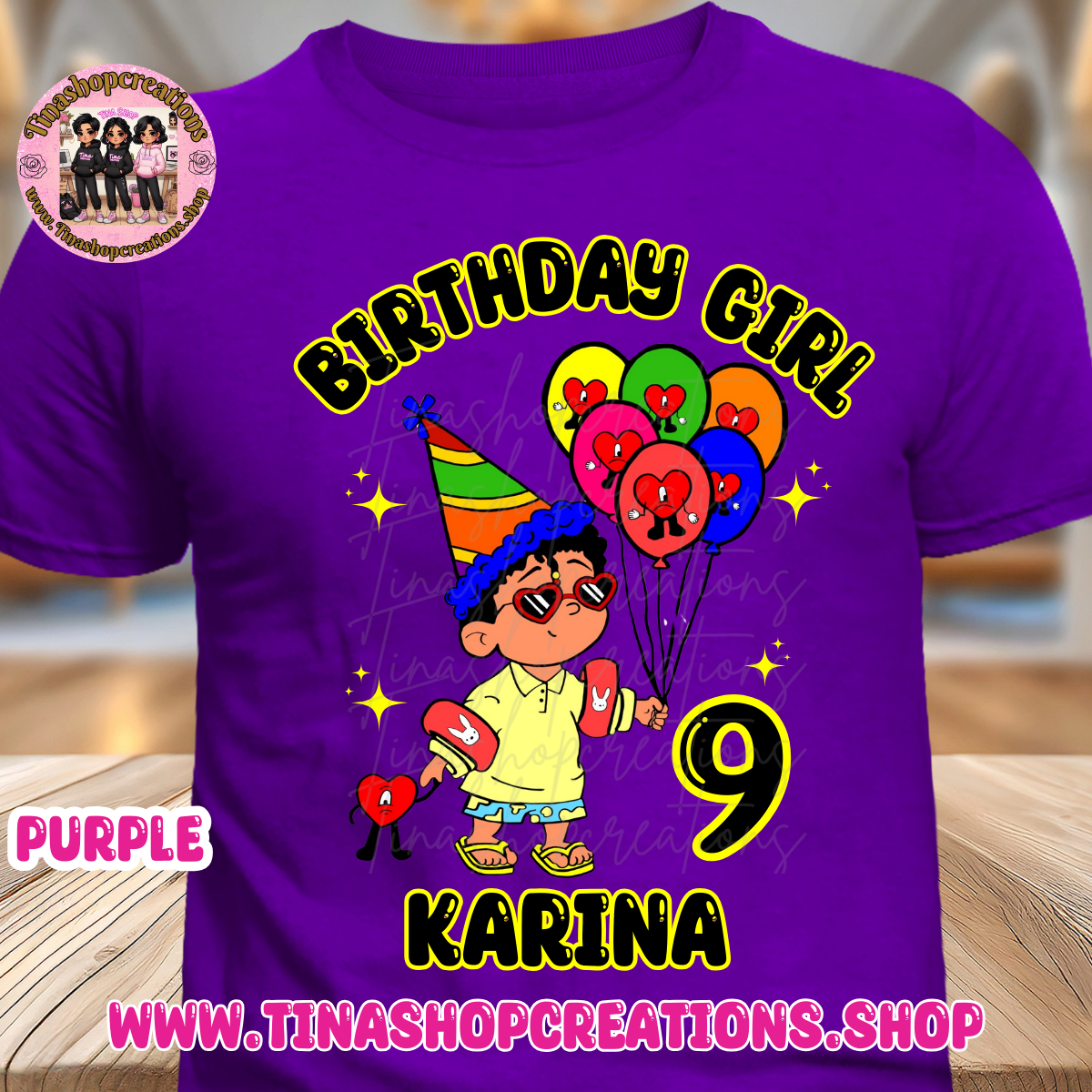 Bad Bunny Birthday Shirt