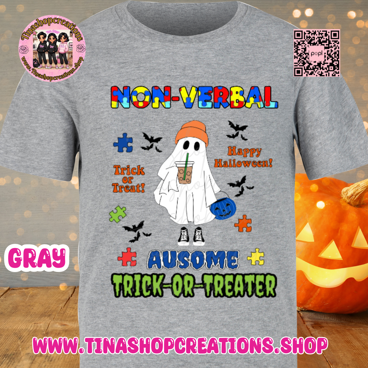 Autism Nonverbal Trick or treater Spooky