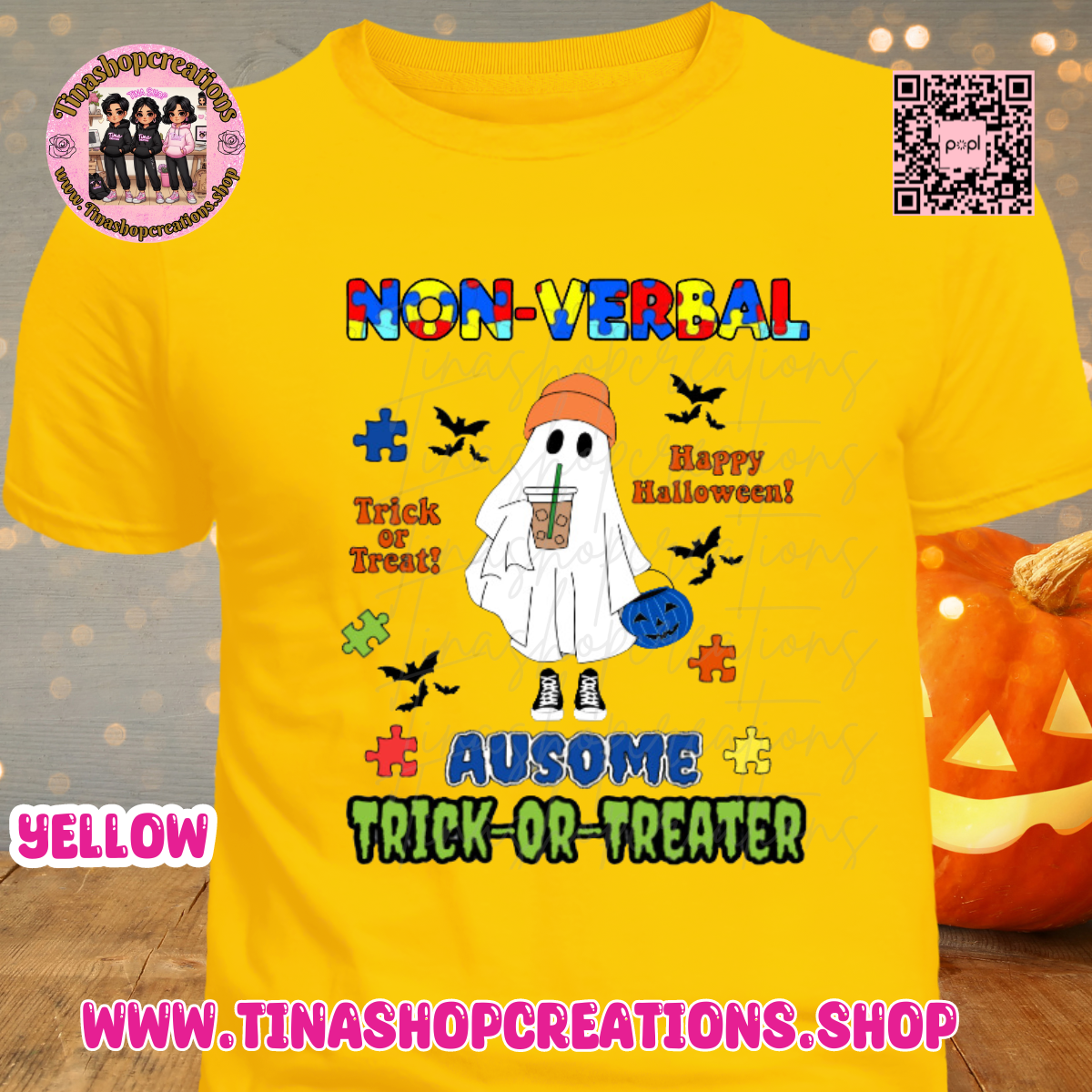Autism Nonverbal Trick or treater Spooky