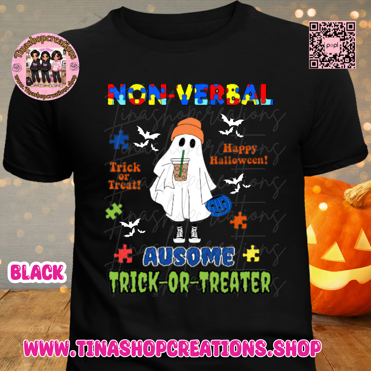 Autism Nonverbal Trick or treater Spooky