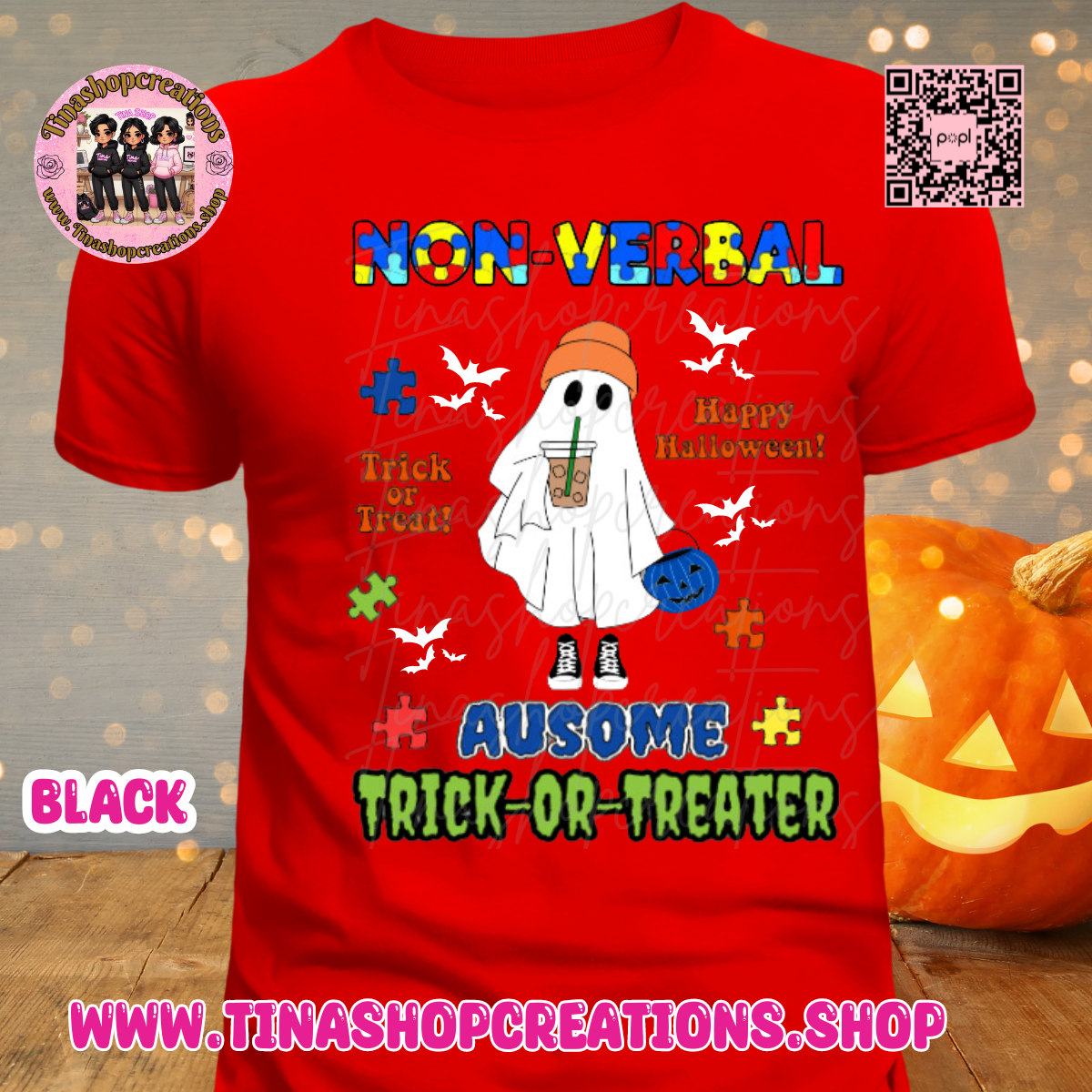 Autism Nonverbal Trick or treater Spooky