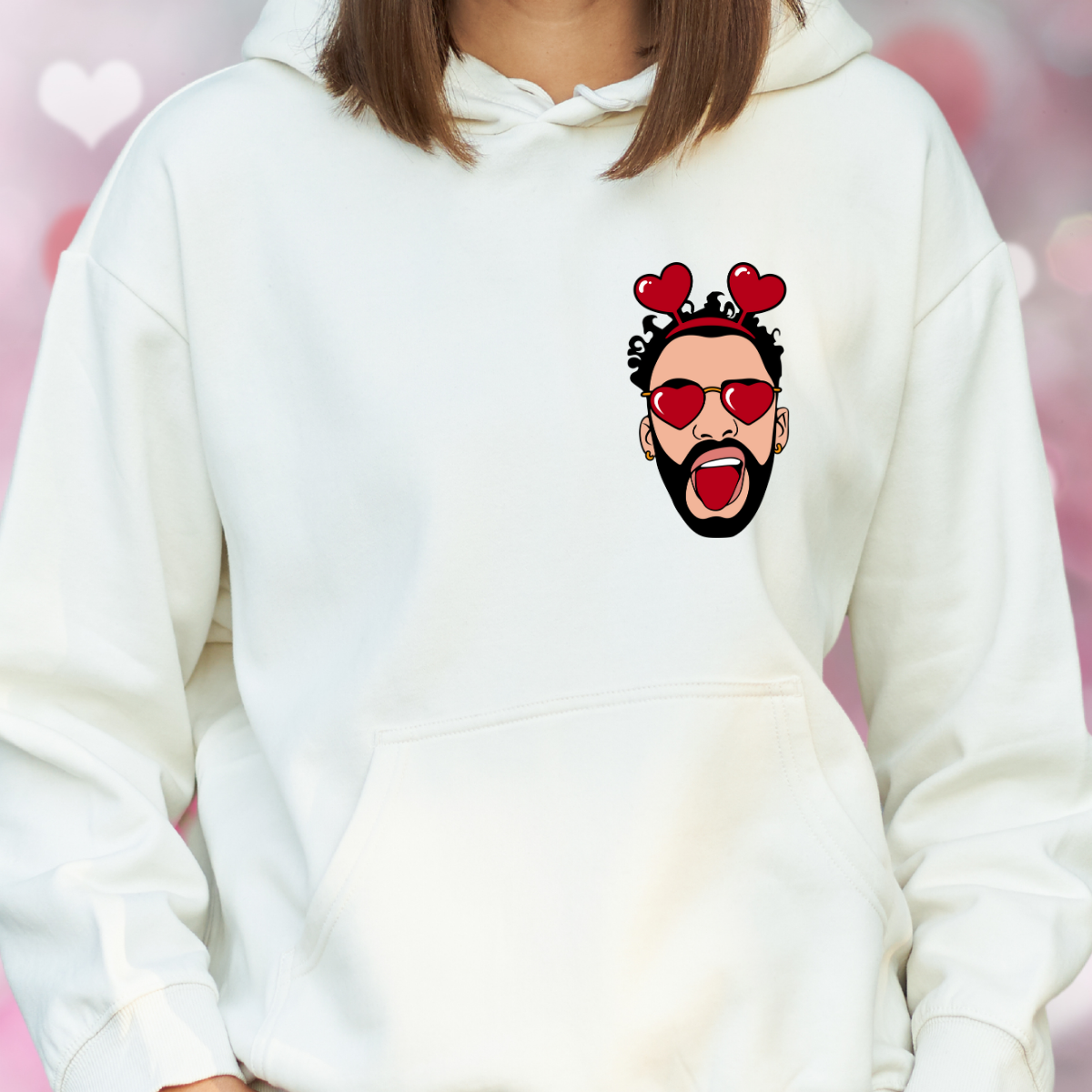 Ala flecha de Cupido Inspired Bad Bunny Apparel