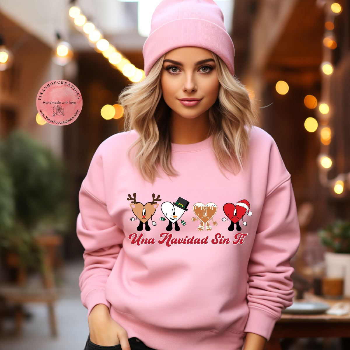 Bad Bunny Una Navidad sin ti - Festive Christmas Top Inspired by Album 'Un Verano sin ti'