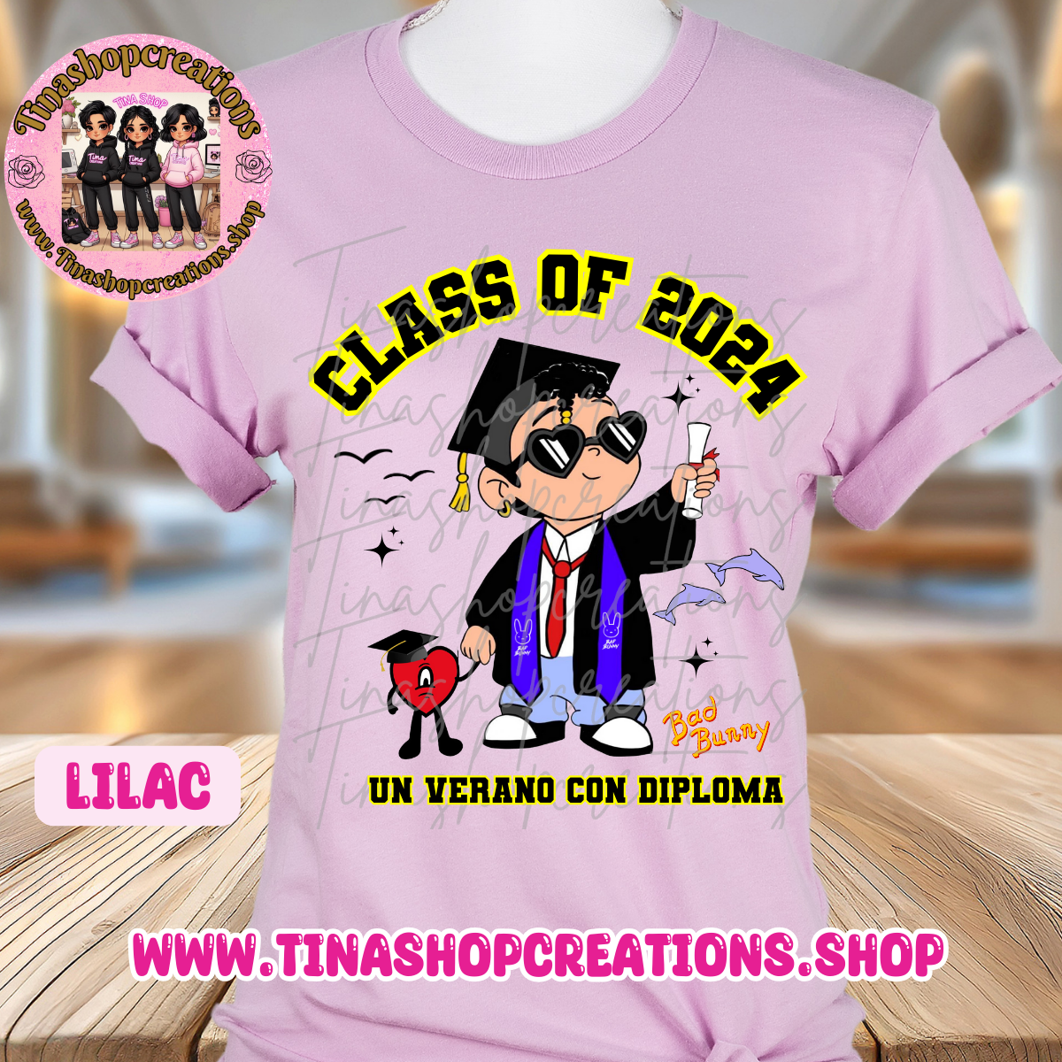 Bad Bunny Inspired Graduation Apparel - Unisex Style, Custom Name & Class Year
