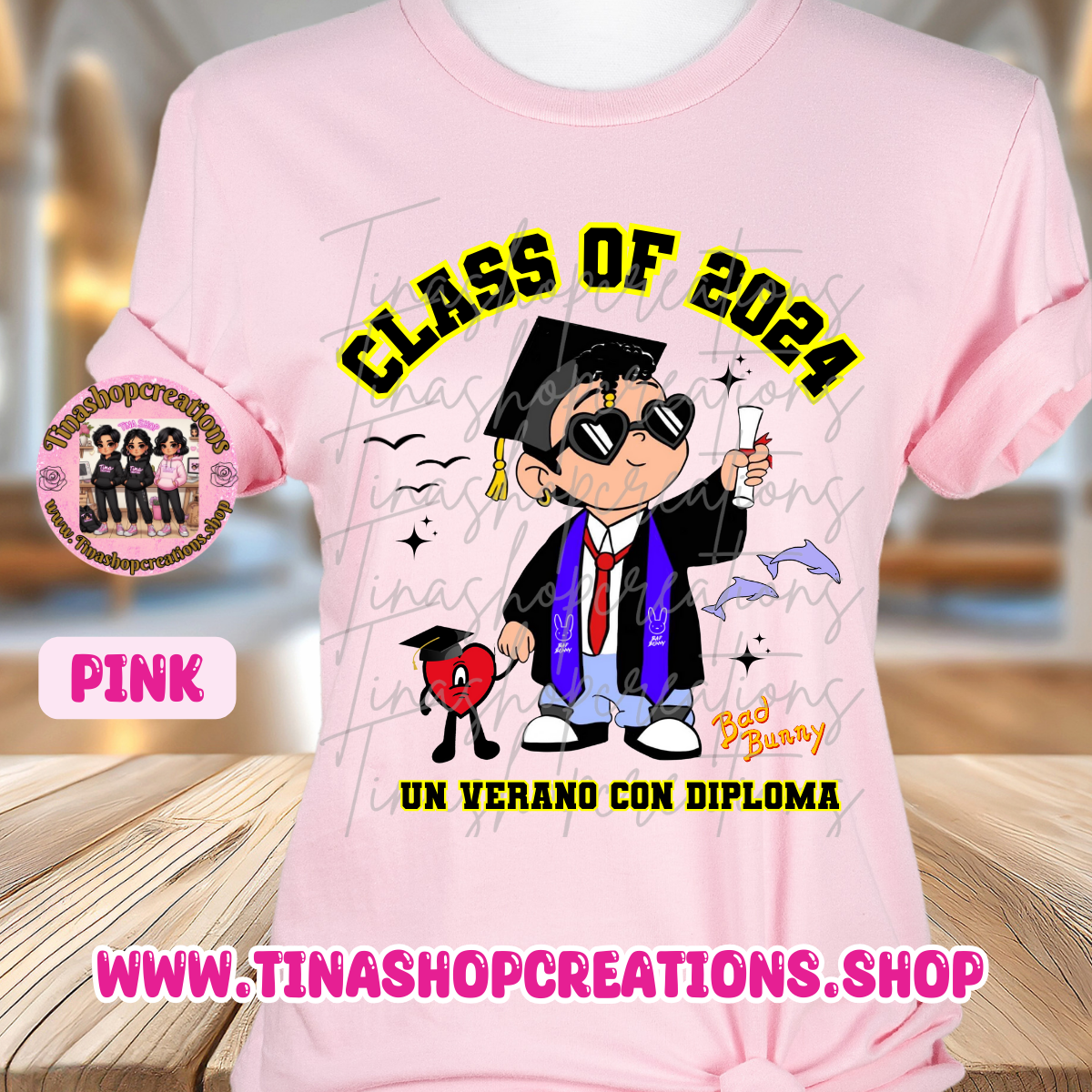 Bad Bunny Inspired Graduation Apparel - Unisex Style, Custom Name & Class Year