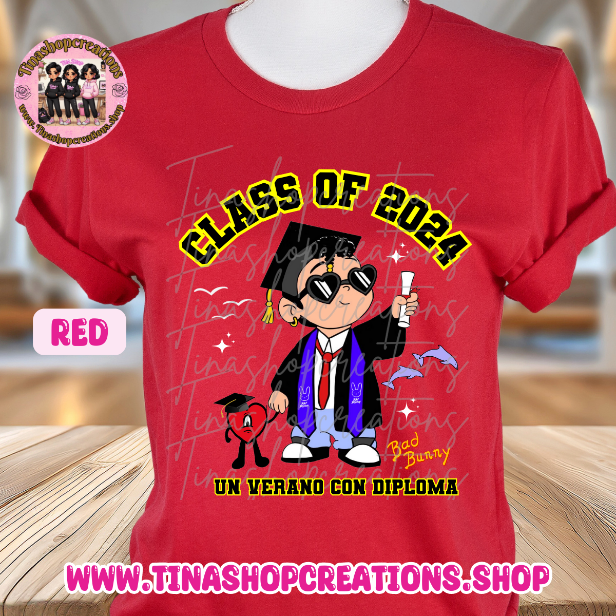 Bad Bunny Inspired Graduation Apparel - Unisex Style, Custom Name & Class Year