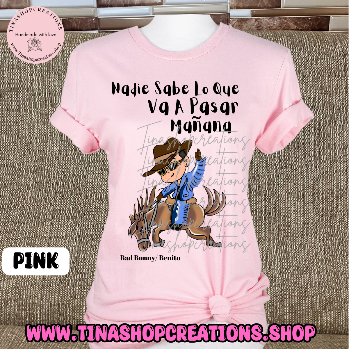 Nadie Sabe Lo Que Va A Pasar Mañana: Bad Bunny Inspired Merch