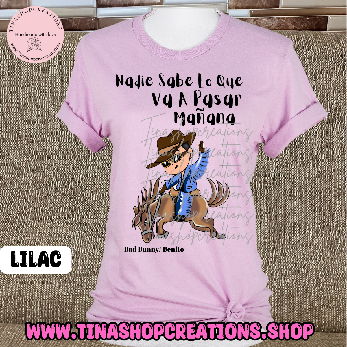 Nadie Sabe Lo Que Va A Pasar Mañana: Bad Bunny Inspired Merch