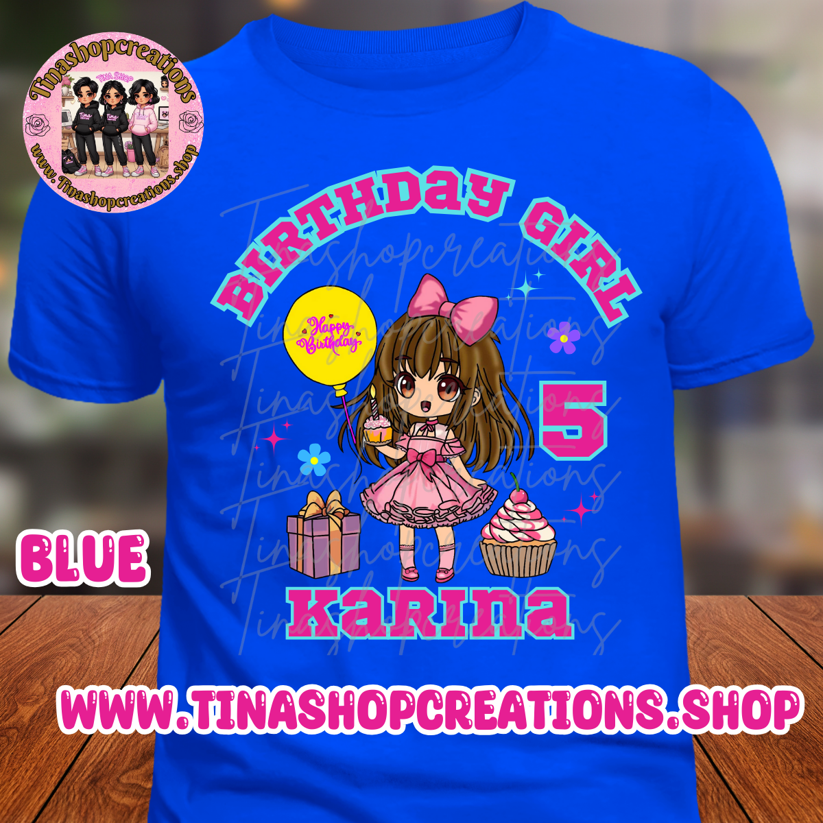 Birthday Girl Personalized T-Shirt