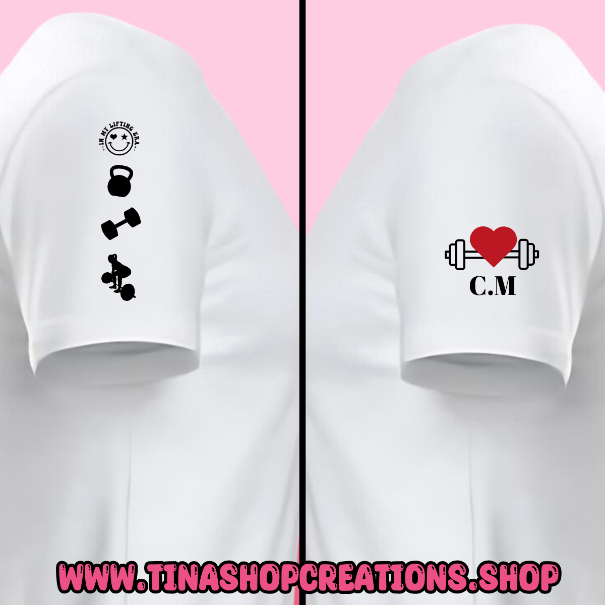 In My Lifting Era design #2- Workout Tshirt