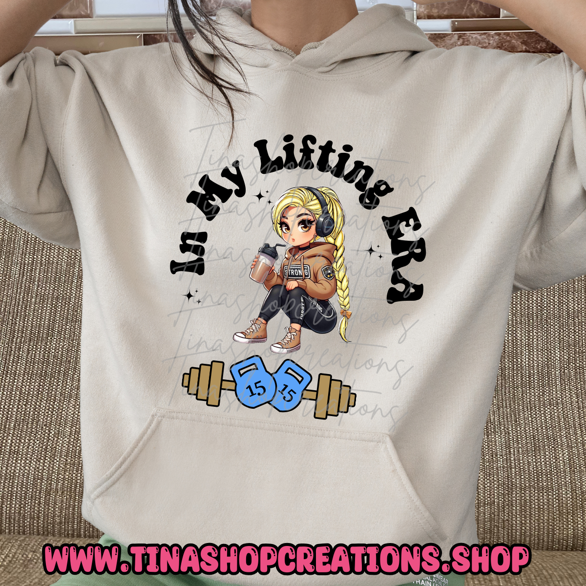 In My Lifting Era design #2- Workout Tshirt
