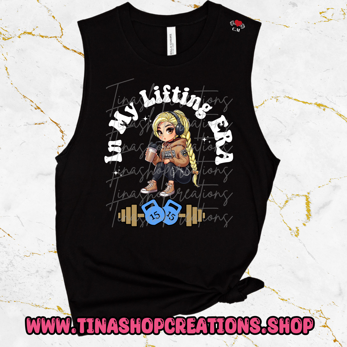 In My Lifting Era design #2- Workout Tshirt