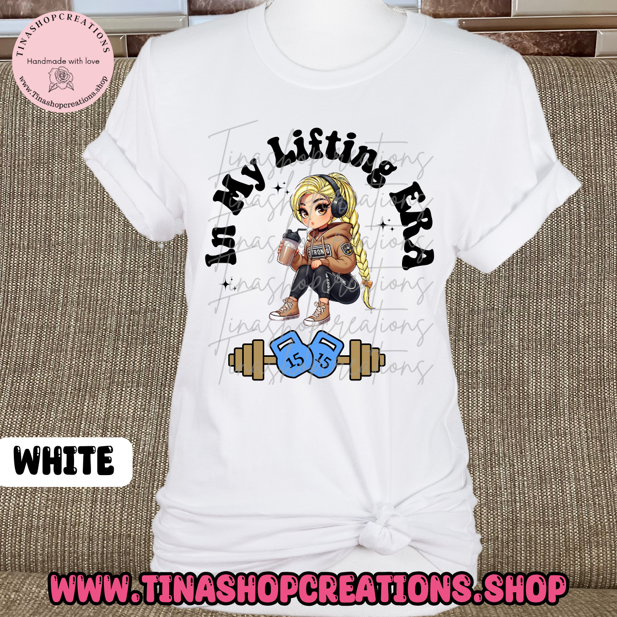 In My Lifting Era design #2- Workout Tshirt