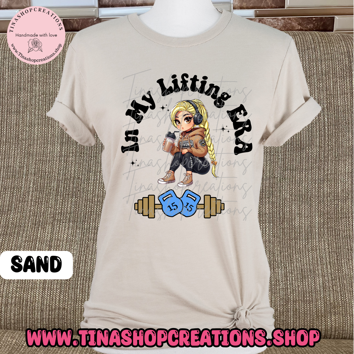 In My Lifting Era design #2- Workout Tshirt