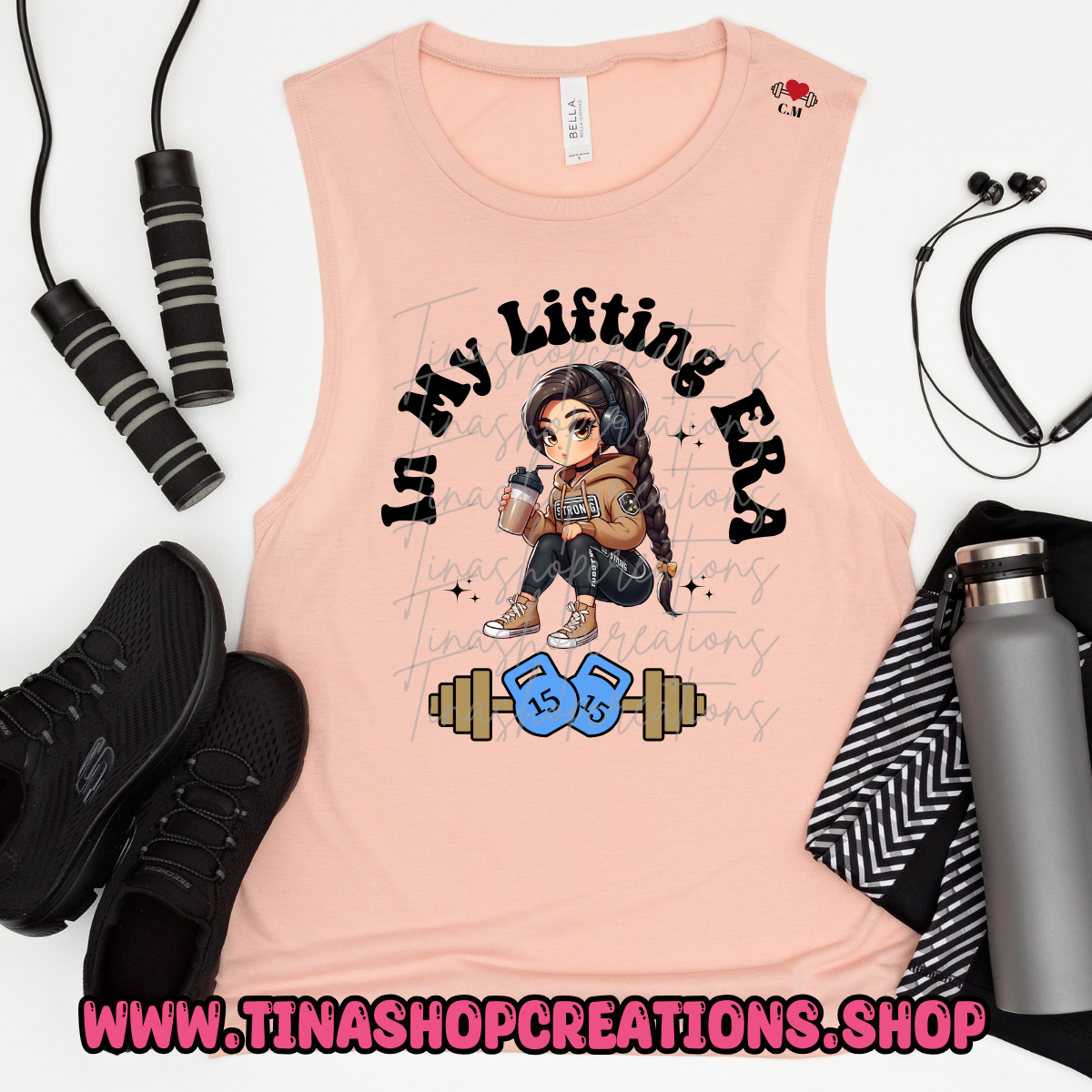 In My Lifting Era Workout Tshirt