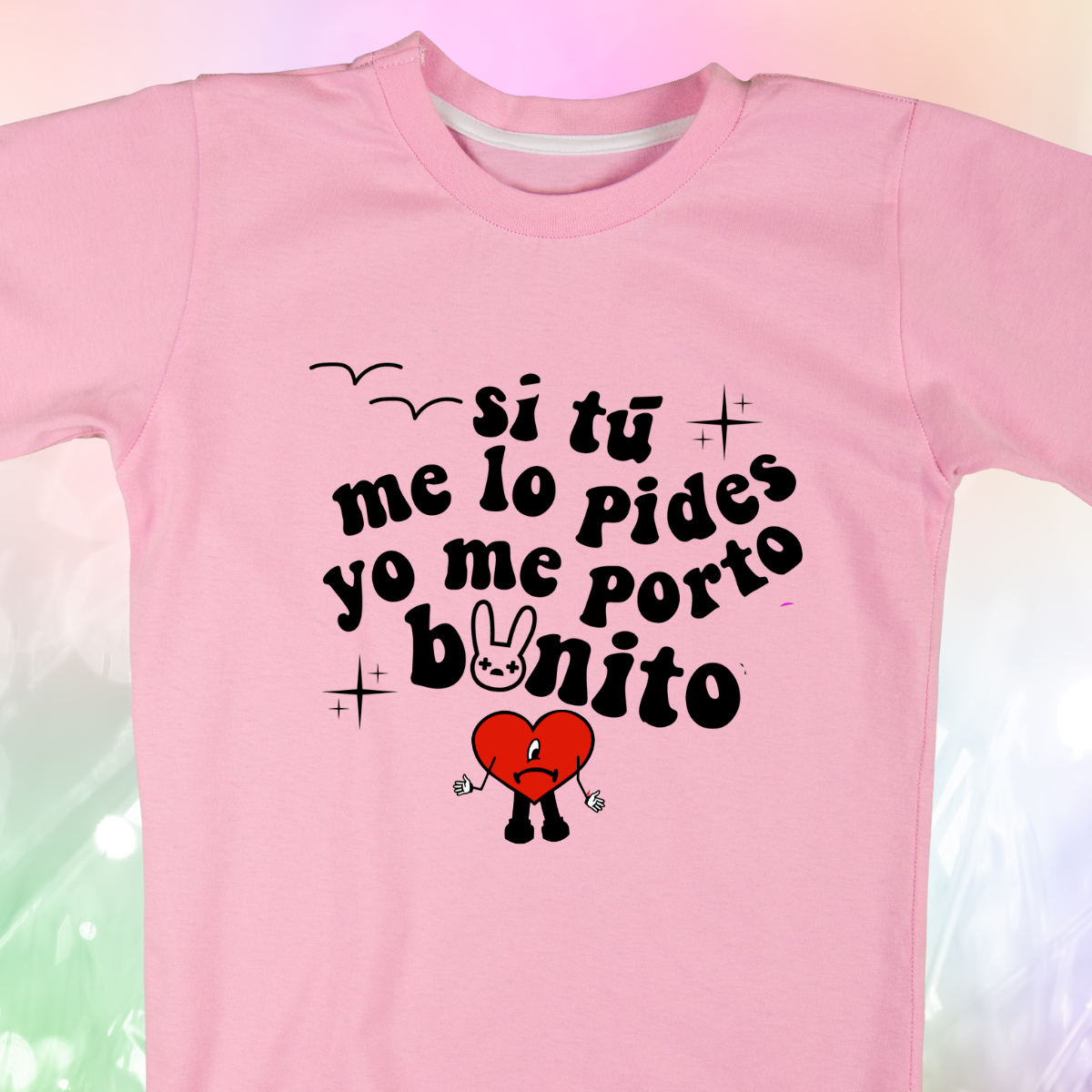 Si Tu me lo pides yo me porto Bonito Baby and Kids Clothes - Inspired by Bad Bunny's Un Verano Sin Ti