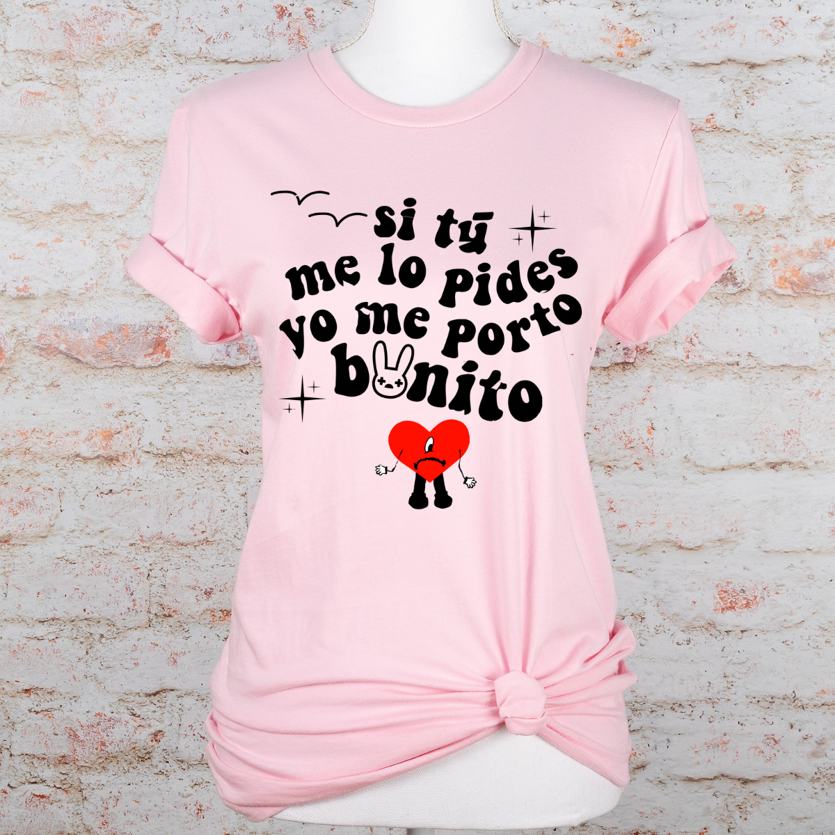Si Tu me lo pides yo me porto Bonito Baby and Kids Clothes - Inspired by Bad Bunny's Un Verano Sin Ti