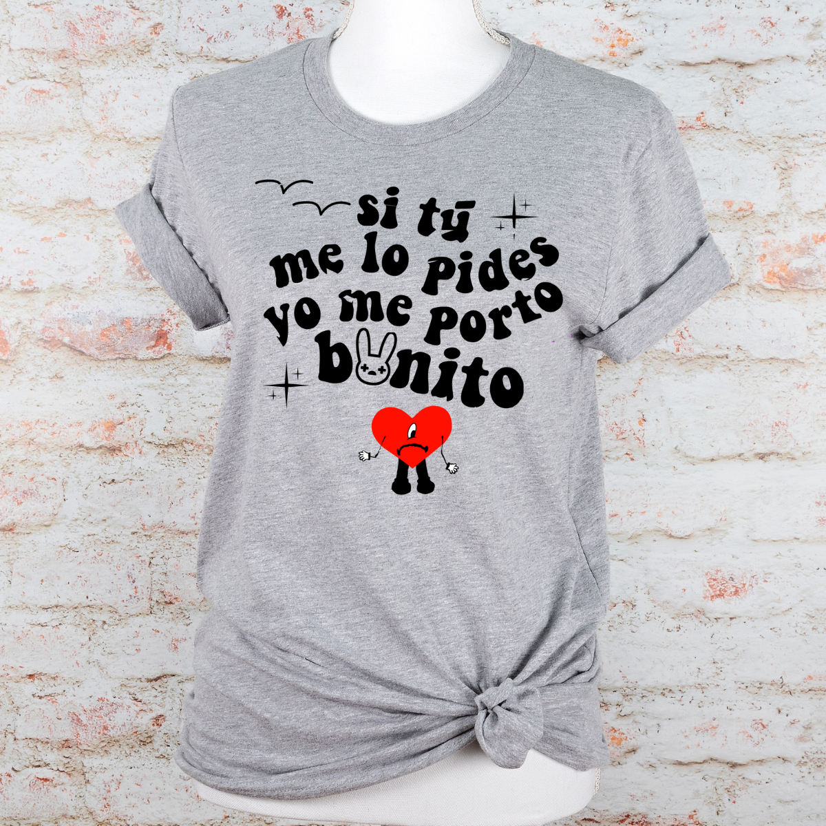 Si Tu me lo pides yo me porto Bonito Baby and Kids Clothes - Inspired by Bad Bunny's Un Verano Sin Ti