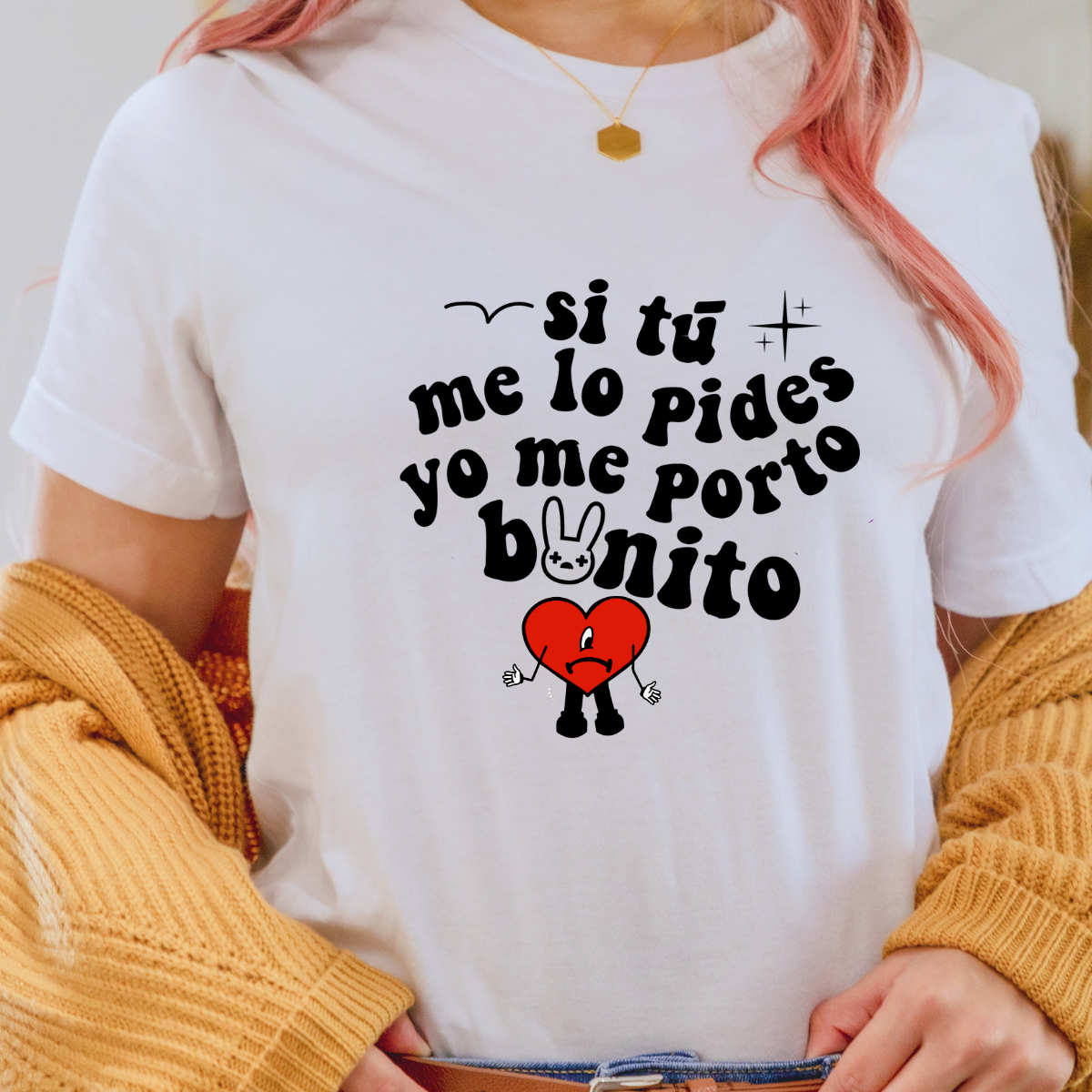 Si Tu me lo pides yo me porto Bonito Baby and Kids Clothes - Inspired by Bad Bunny's Un Verano Sin Ti