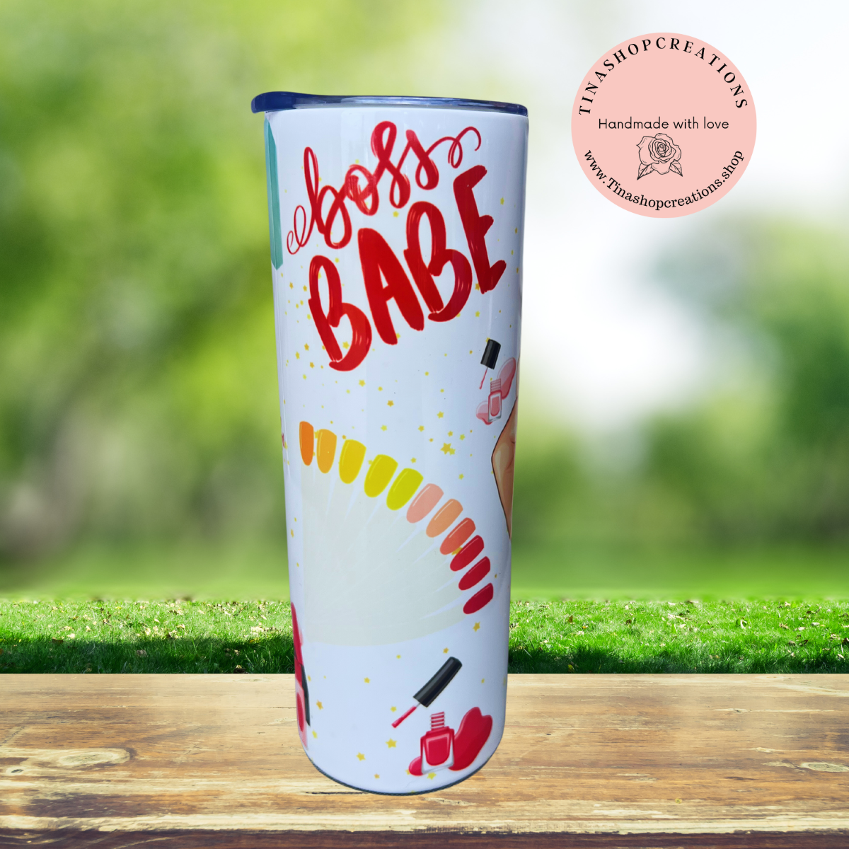 Nail Artist Personalized Tumbler