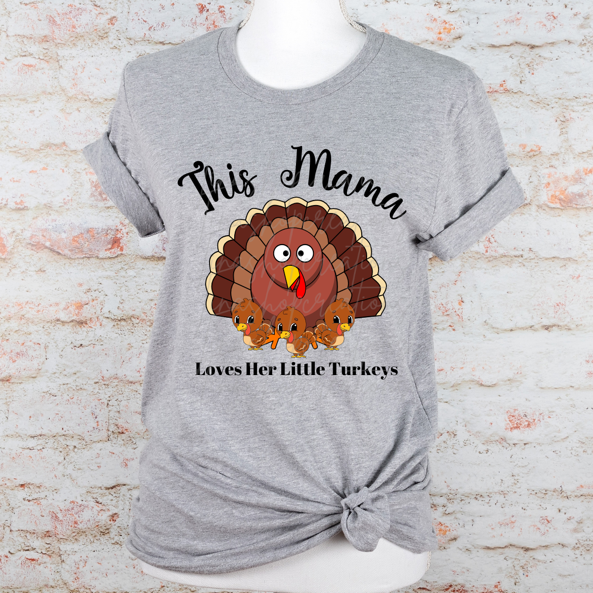 Mercancía personalizada de la temporada de otoño y del Día de Acción de Gracias: ¡muestre su amor por sus pequeños pavos! Personalizar con nombres