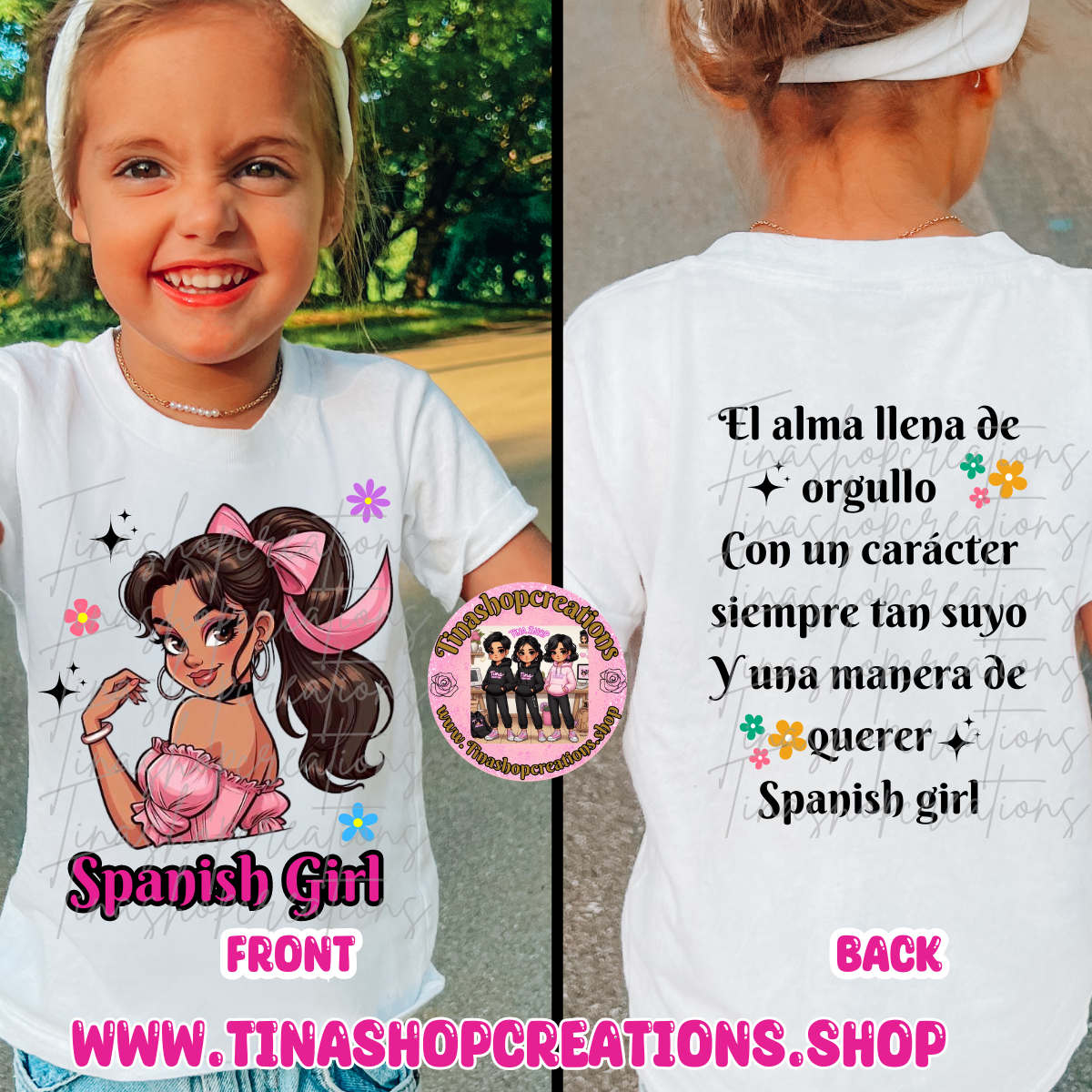 Empowerment Shirt for Latinas -Spanish Girl T-shirt
