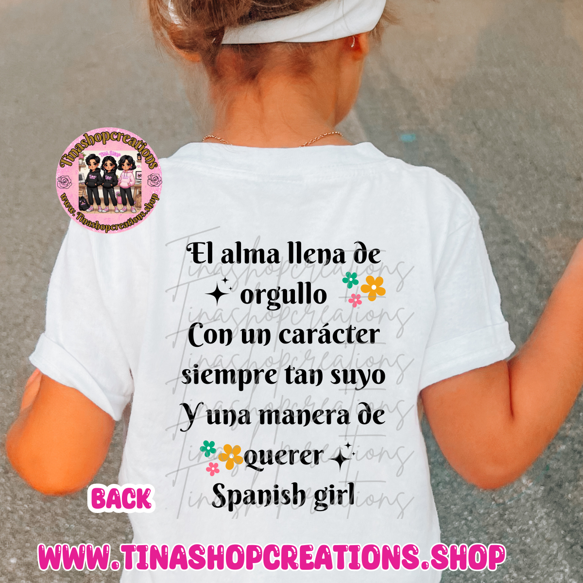 Empowerment Shirt for Latinas -Spanish Girl T-shirt
