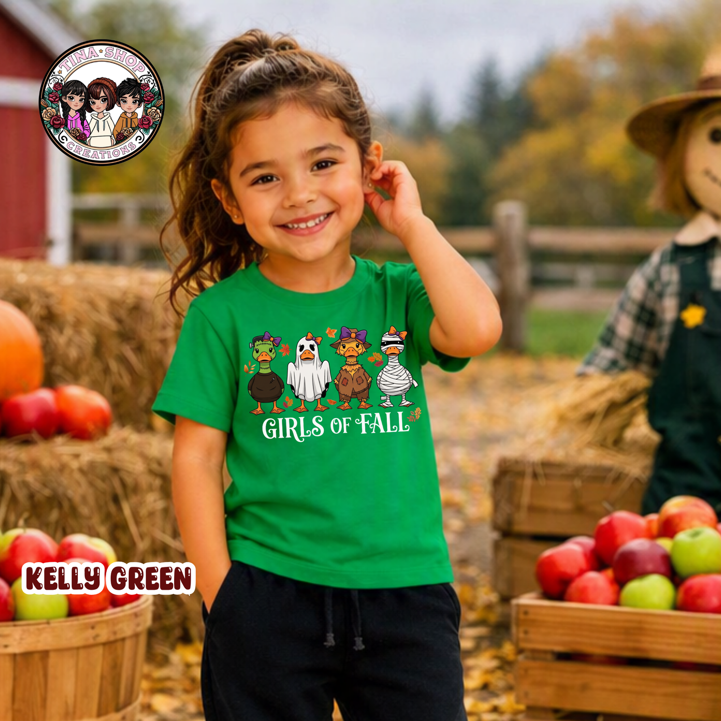 Camiseta Niñas de Otoño