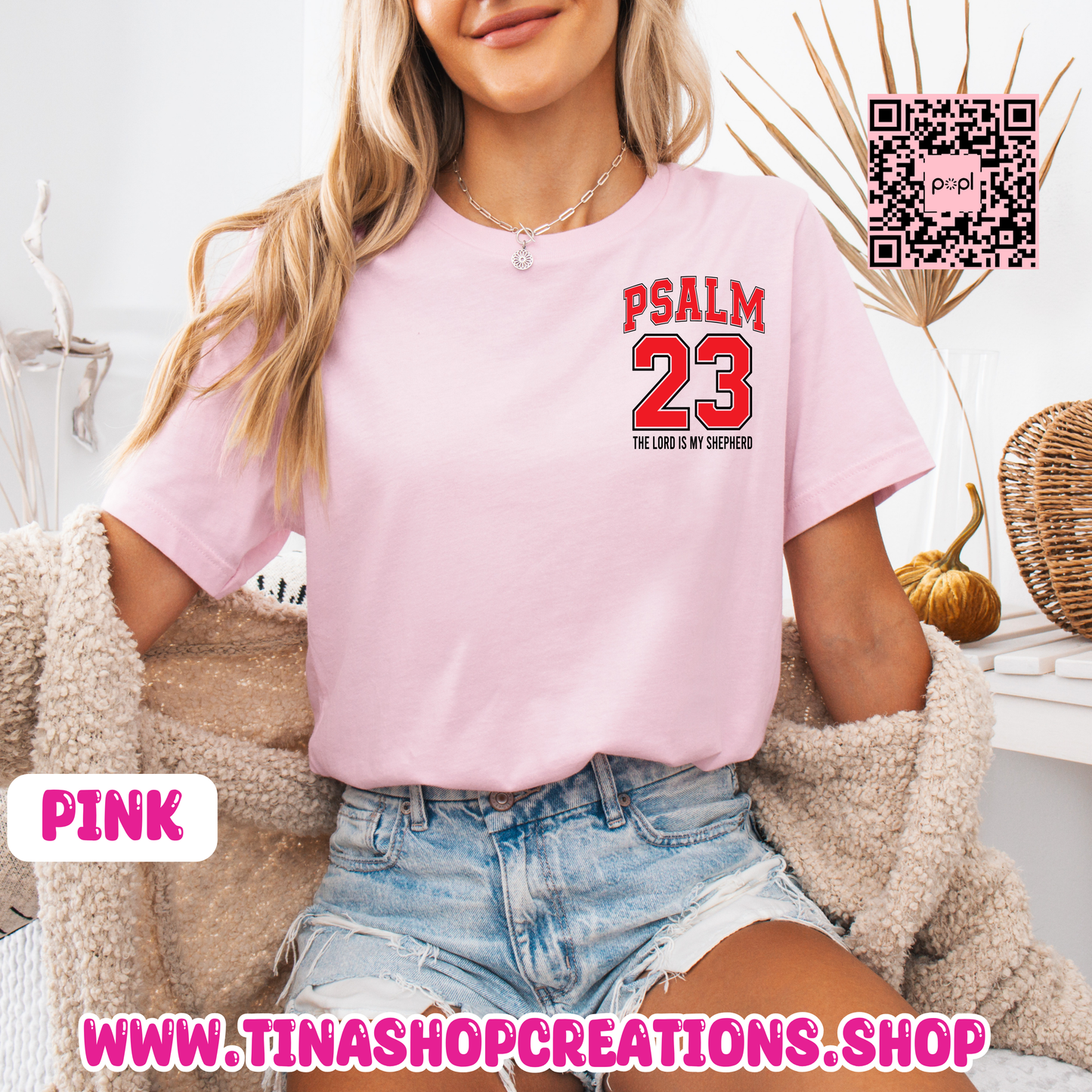 Psalm 23 Inspirational Faith Apparel
