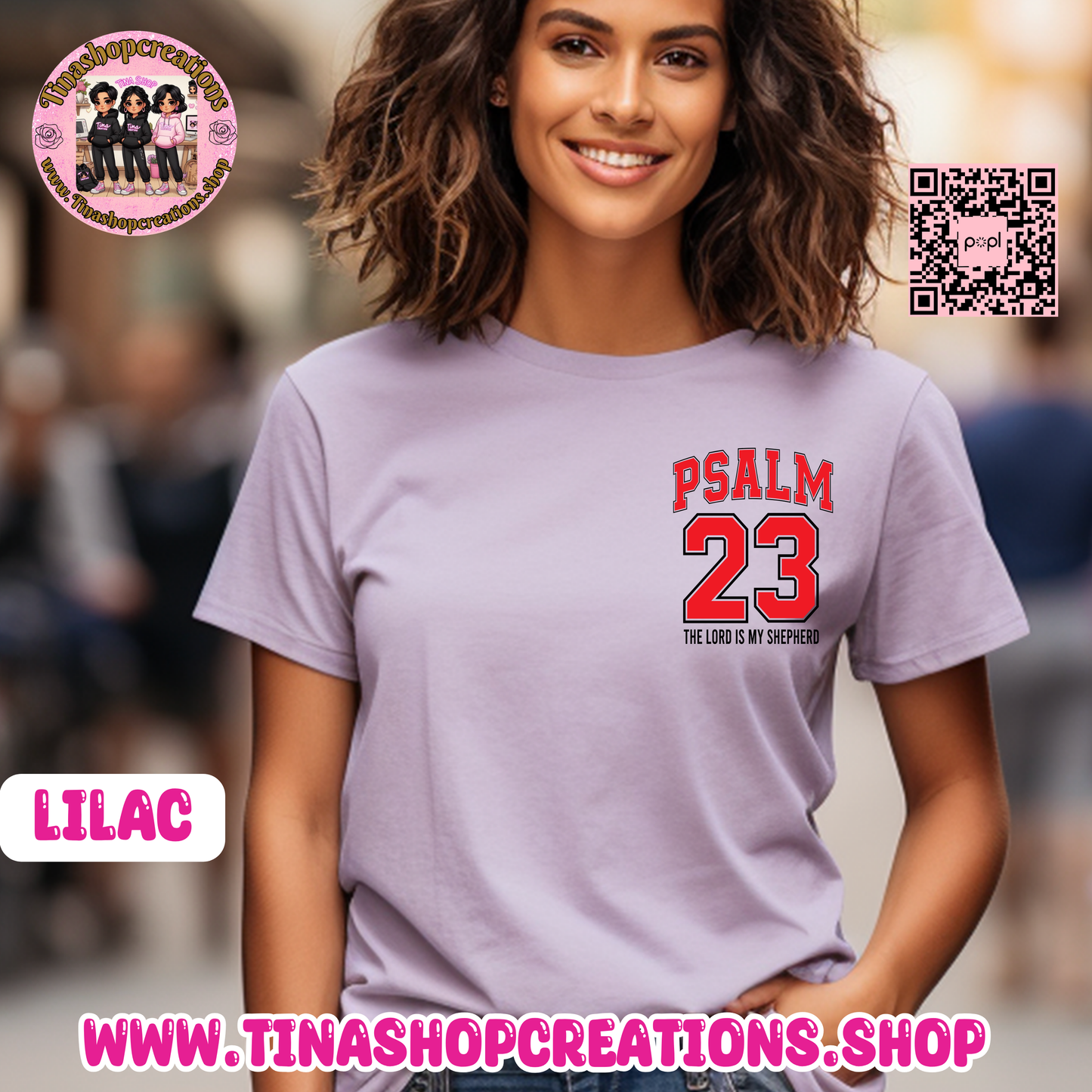 Psalm 23 Inspirational Faith Apparel