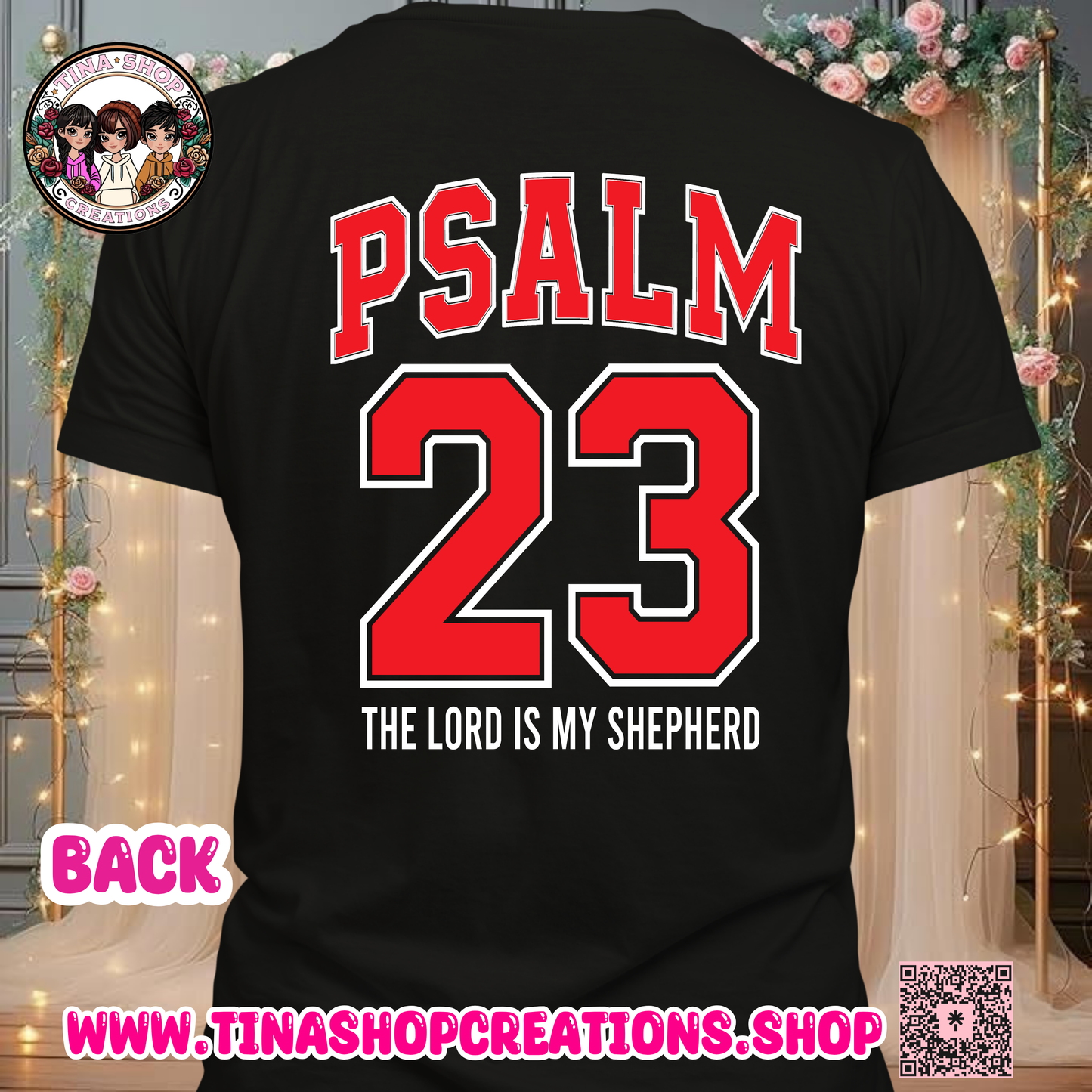 Kids Psalm 23 Shirt