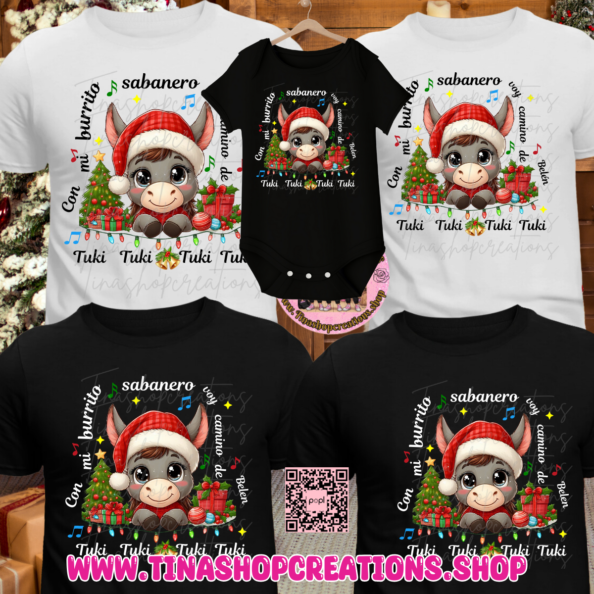 Burrito Sabanero- Cute Christmas Donkey