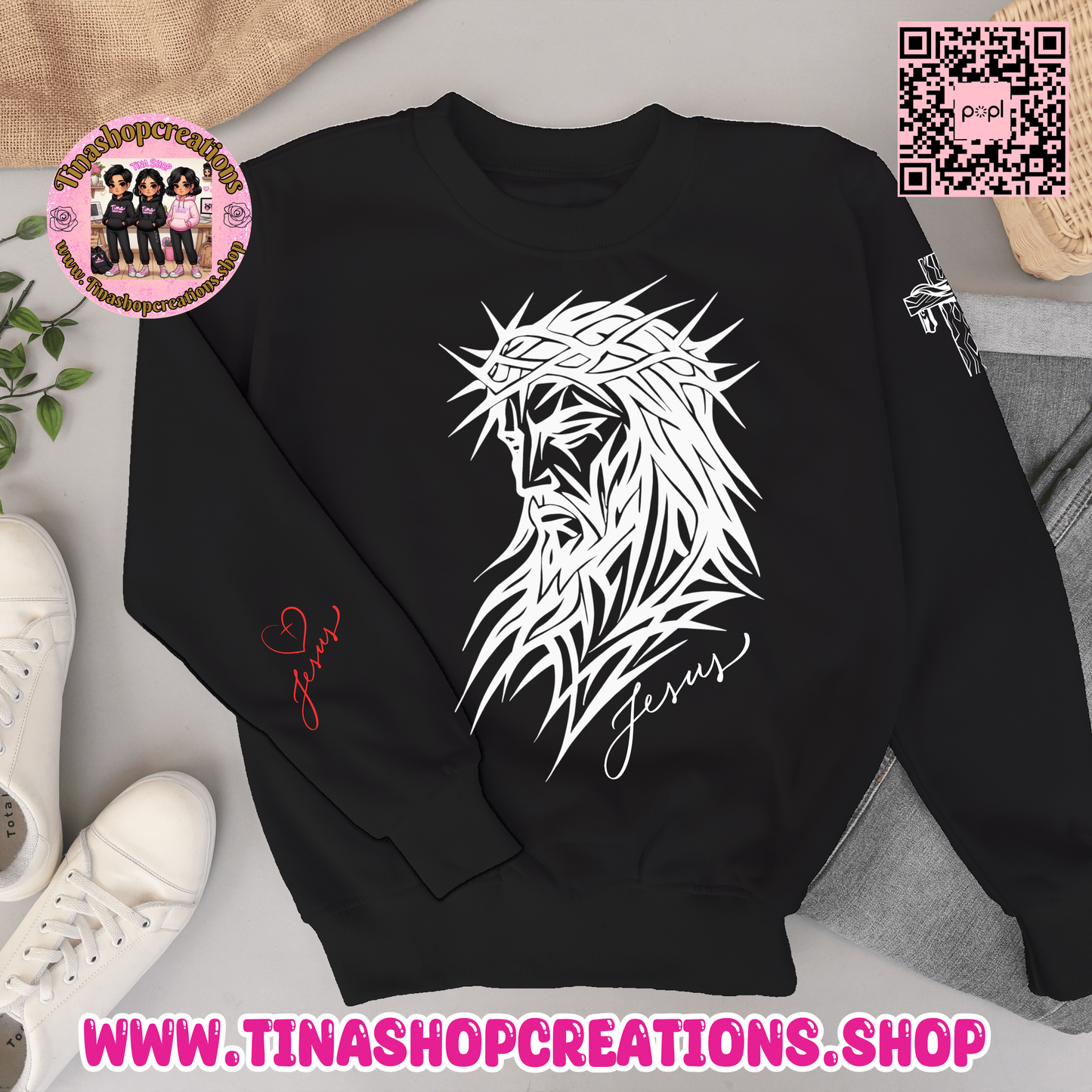 Jesus Faith Over Fear Apparel